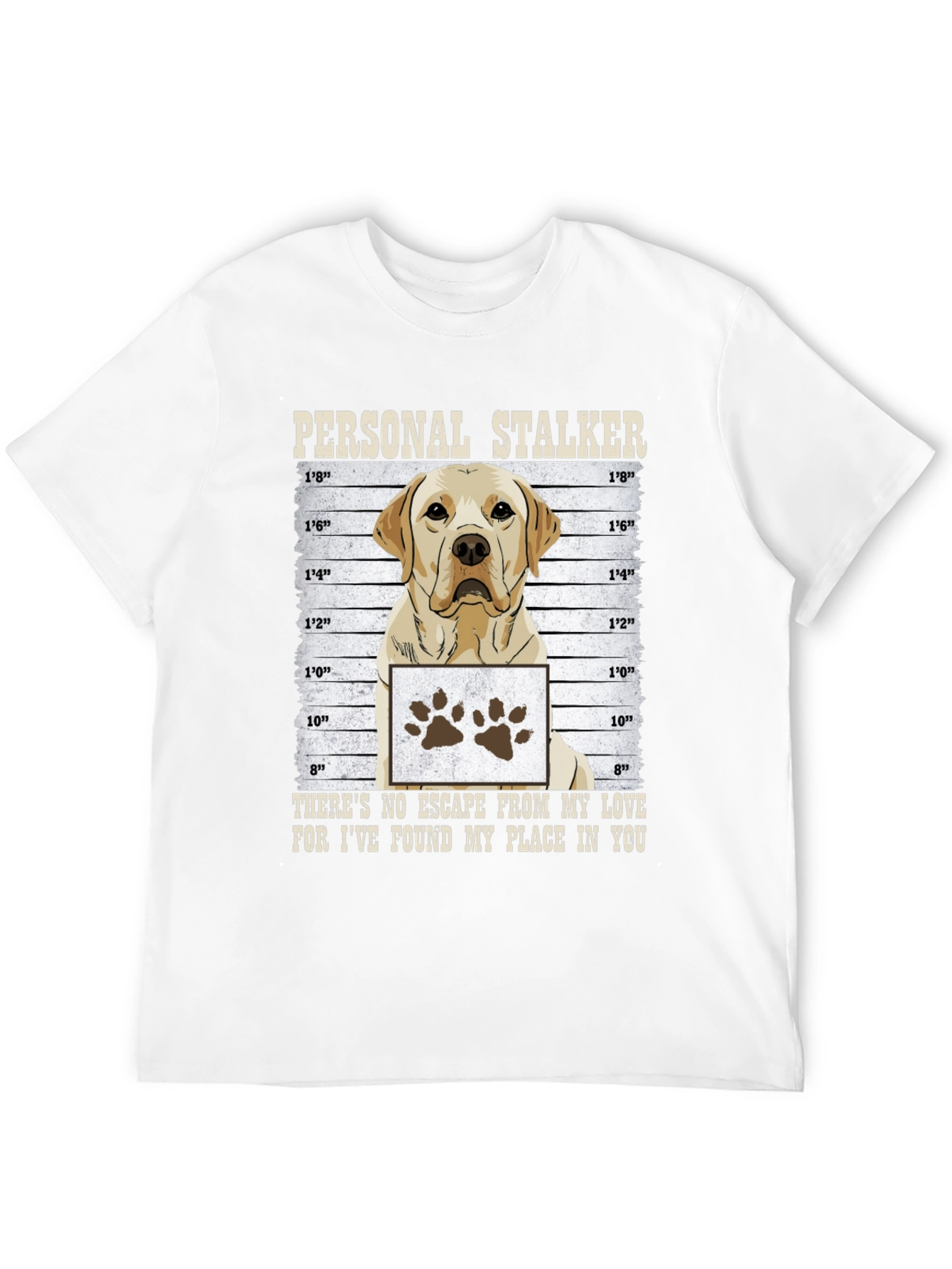 Personal Stalker Dog T-Shirt