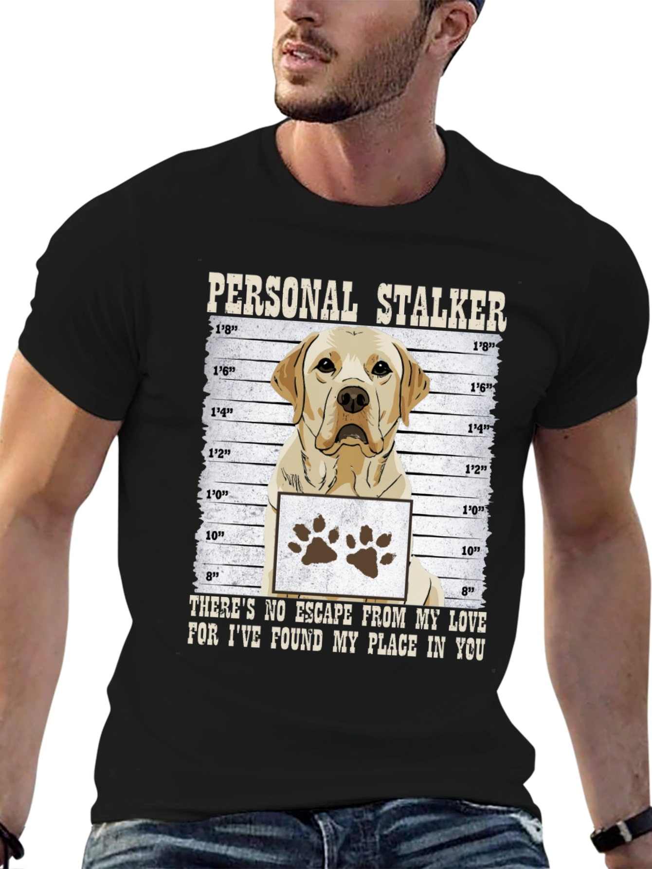 Personal Stalker Dog T-Shirt