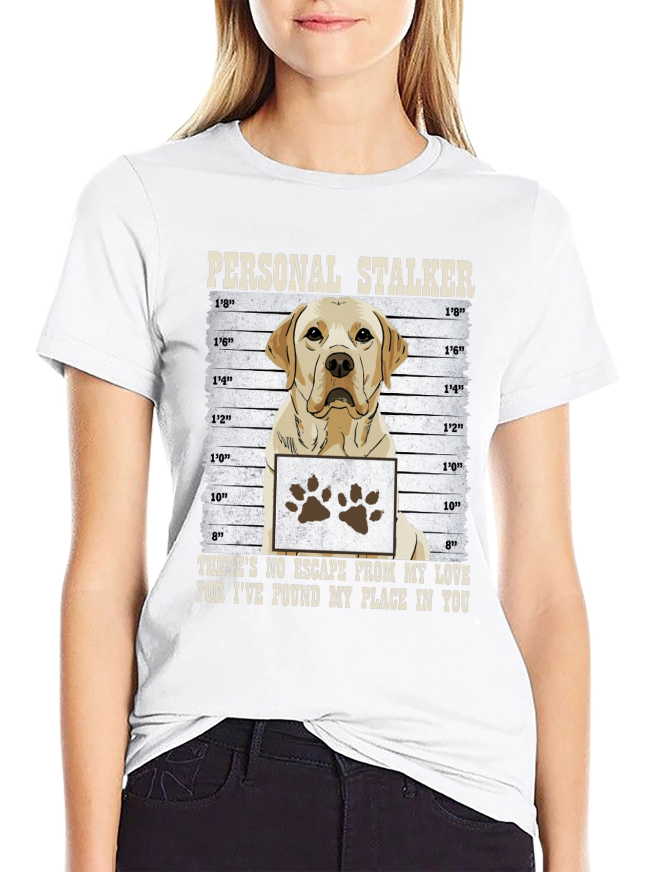 Personal Stalker Dog T-Shirt