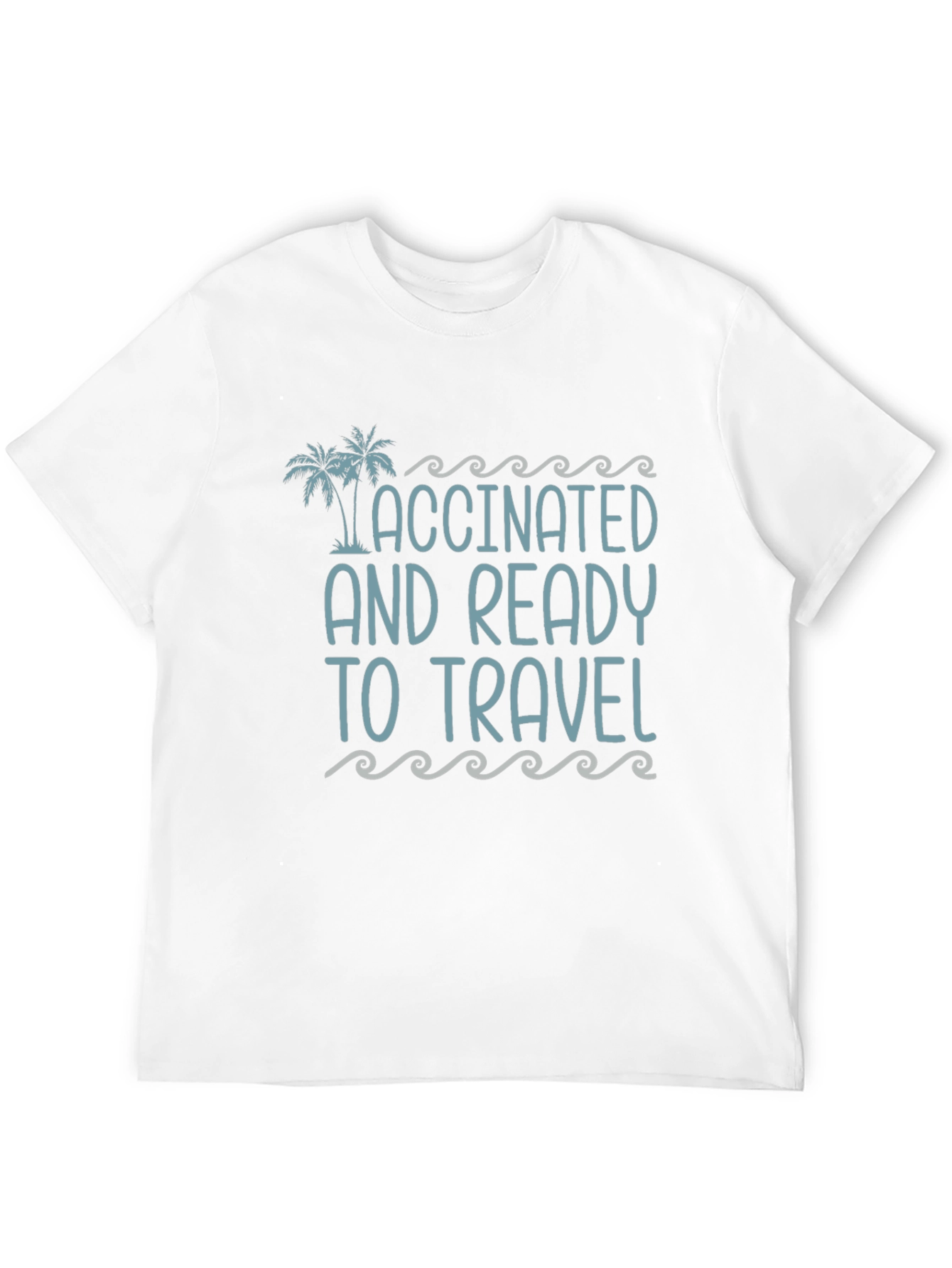Vaccinated and Ready to Travel Graphic Tee