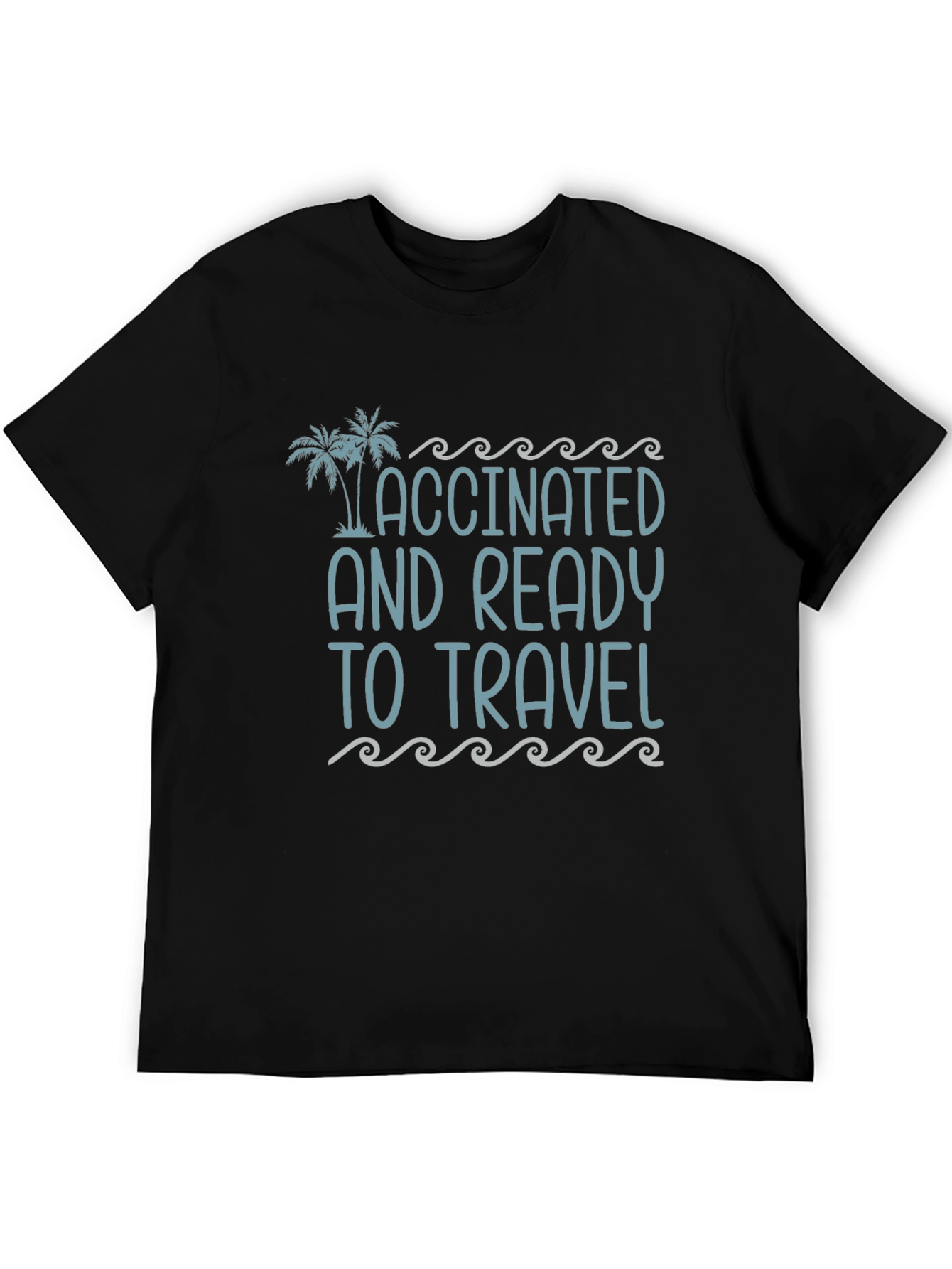 Vaccinated and Ready to Travel Graphic Tee