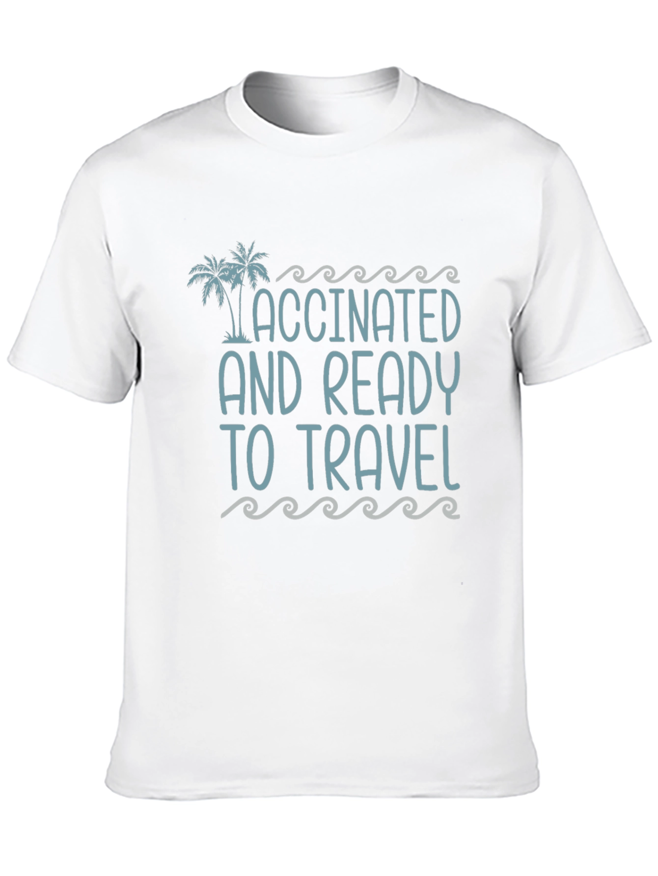 Vaccinated and Ready to Travel Graphic Tee