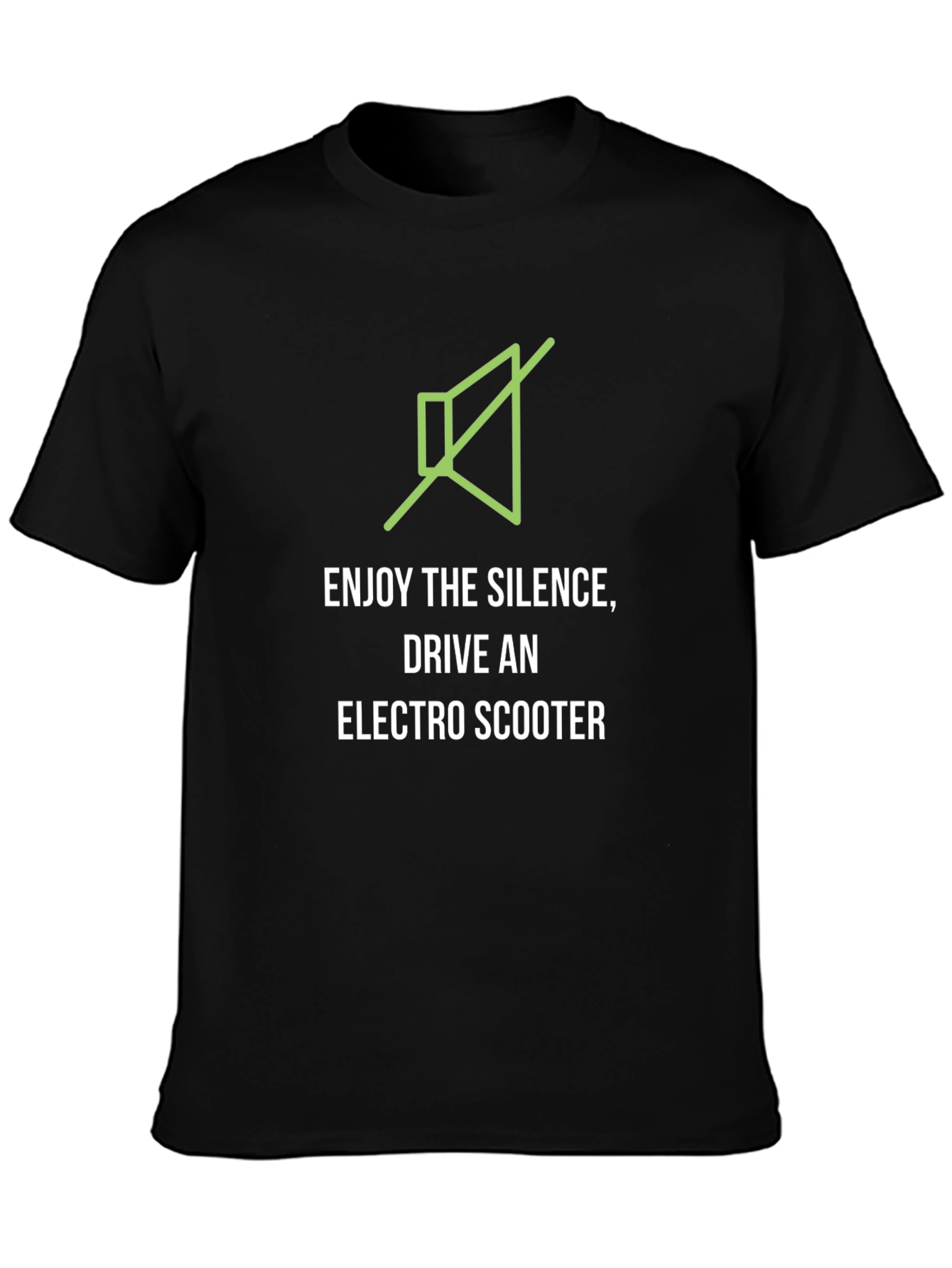 Enjoy Silence Electric Scooter T-Shirt