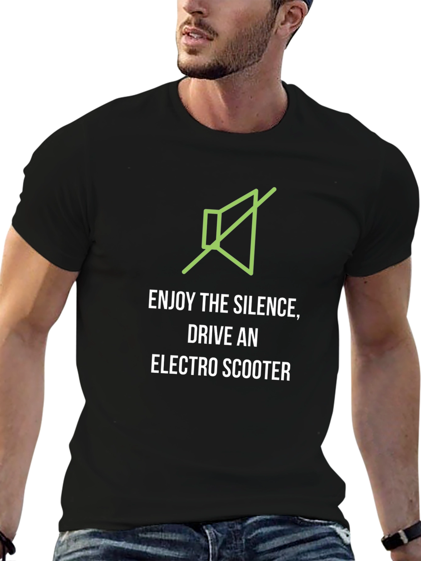 Enjoy Silence Electric Scooter T-Shirt