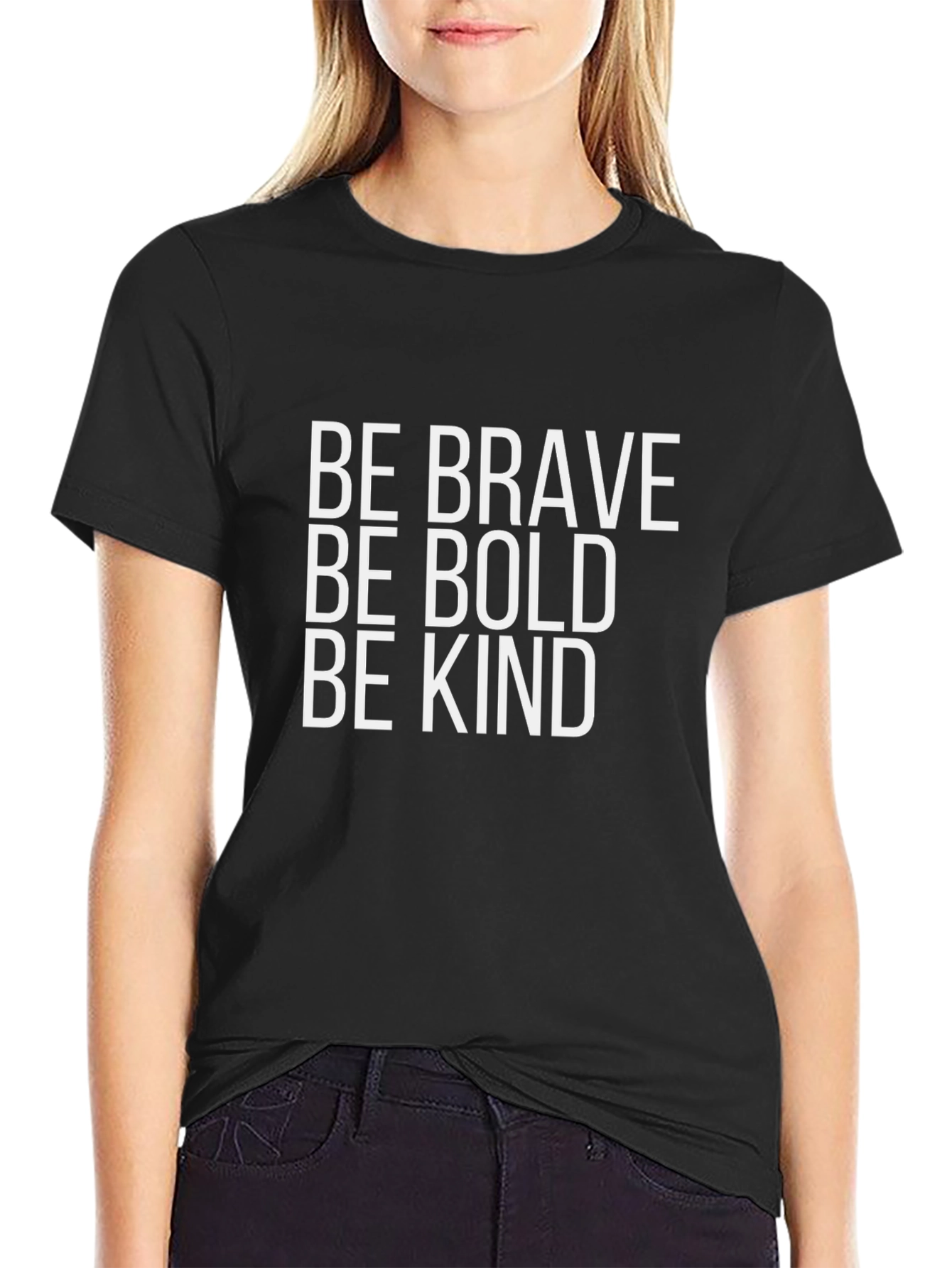 Be Brave Be Bold Be Kind Graphic Tee