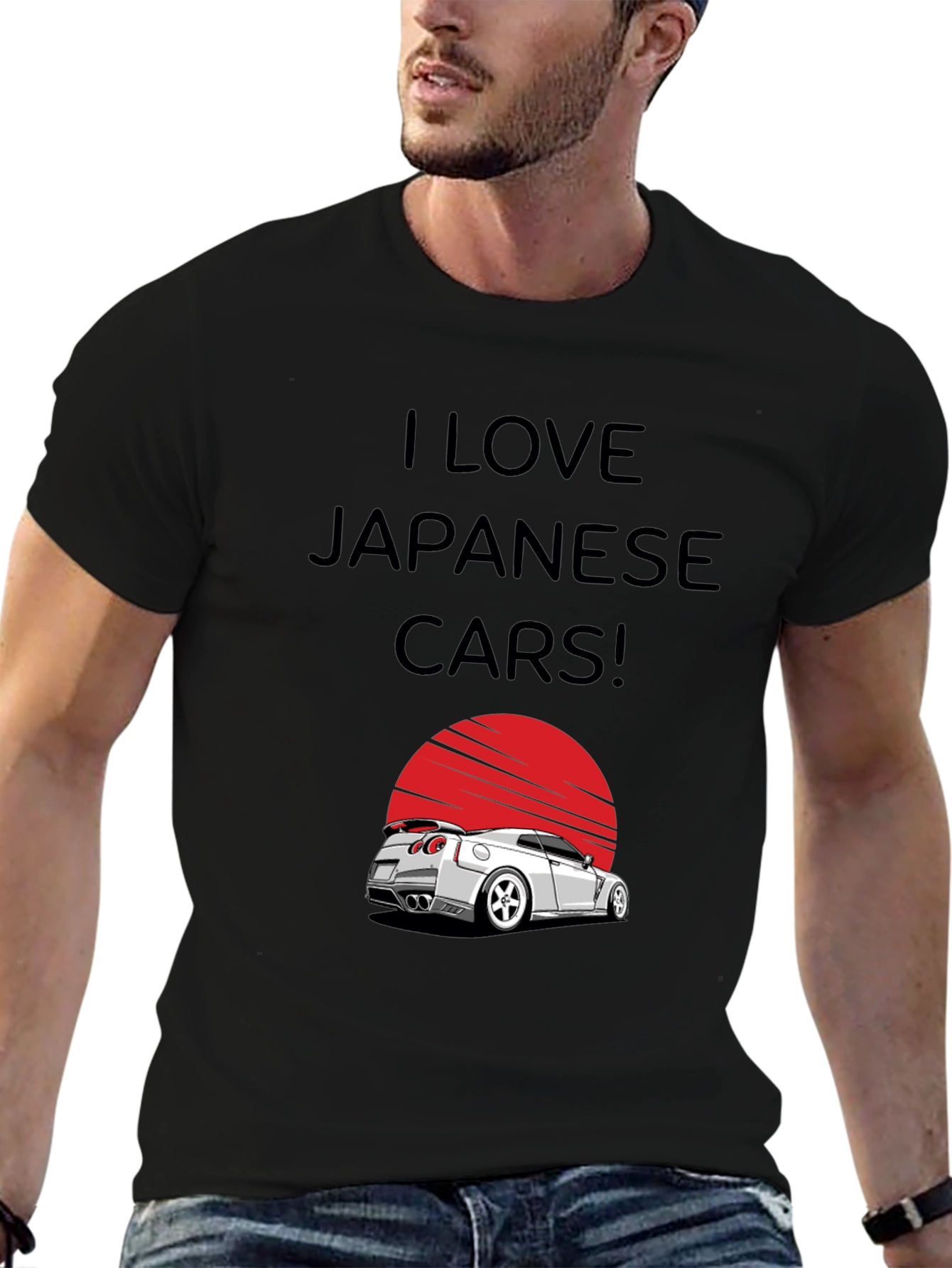I Love Japanese Cars! Graphic Tee