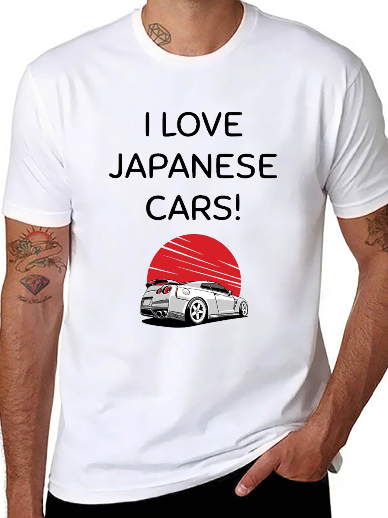 I Love Japanese Cars! Graphic Tee