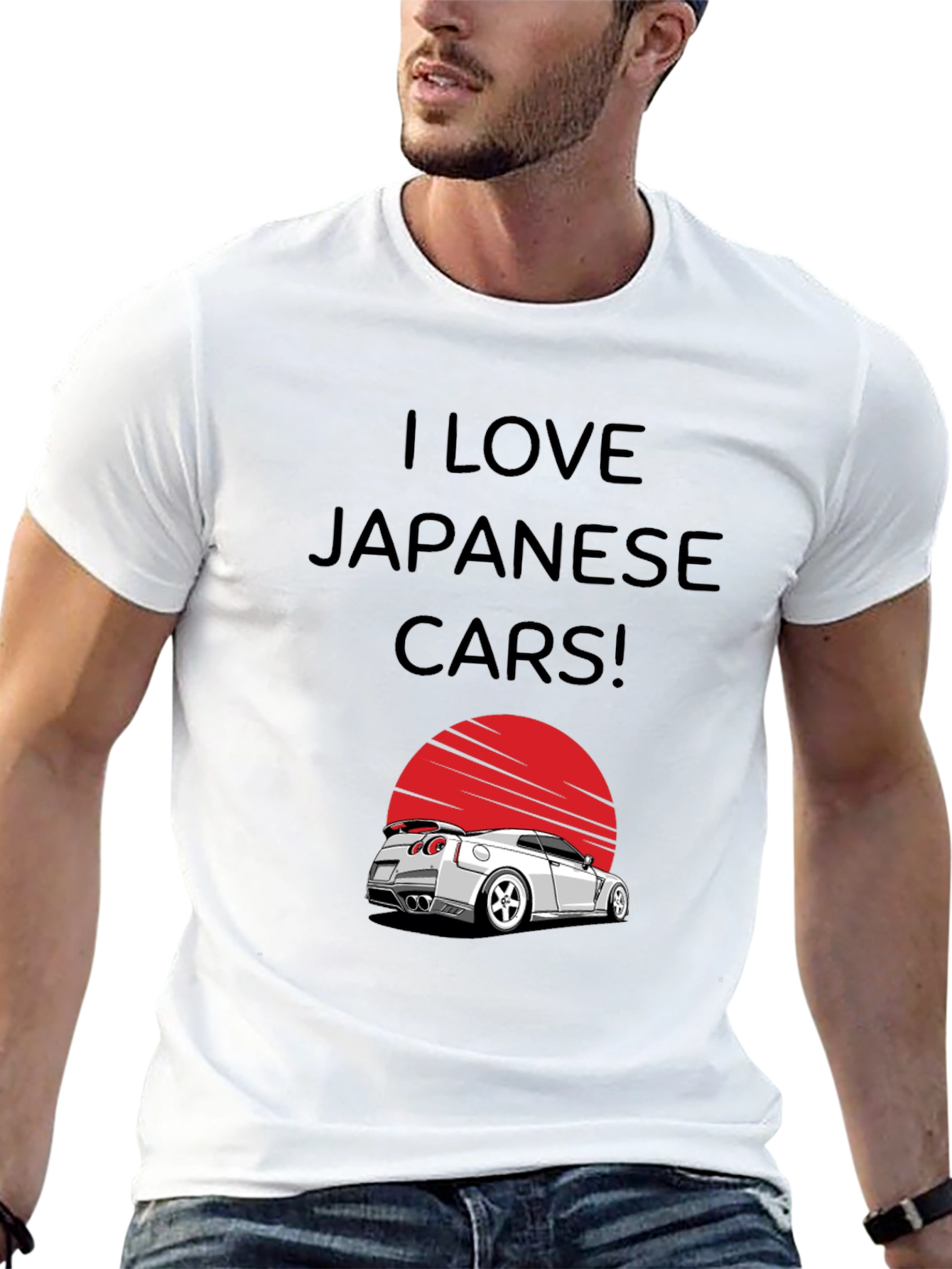 I Love Japanese Cars! Graphic Tee