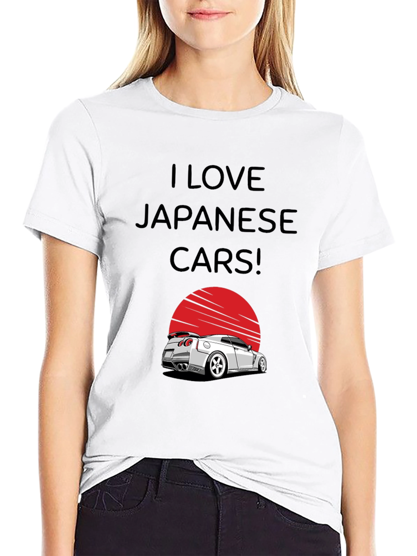 I Love Japanese Cars! Graphic Tee