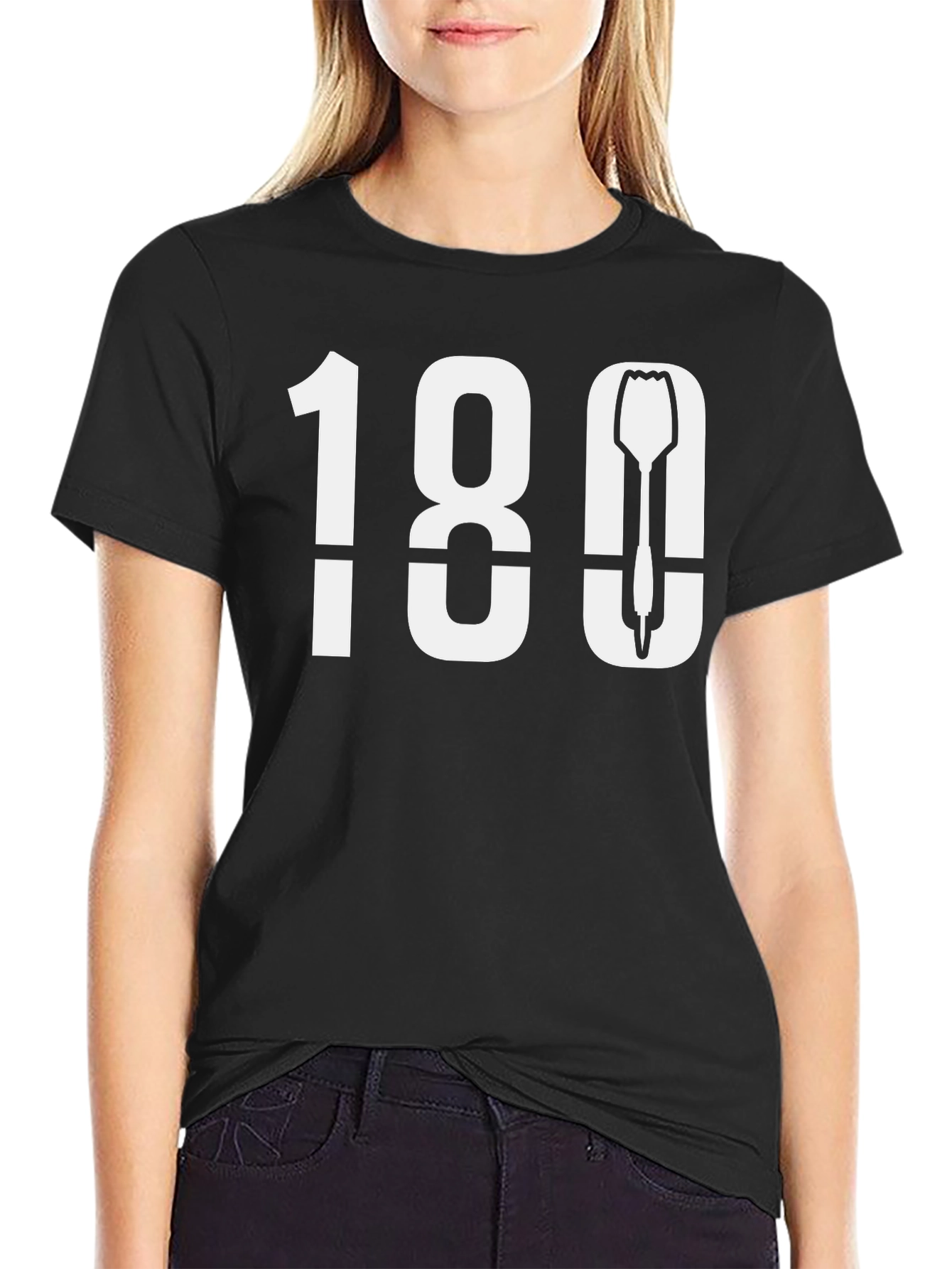 Darts 180 T-Shirt - Bullseye Design