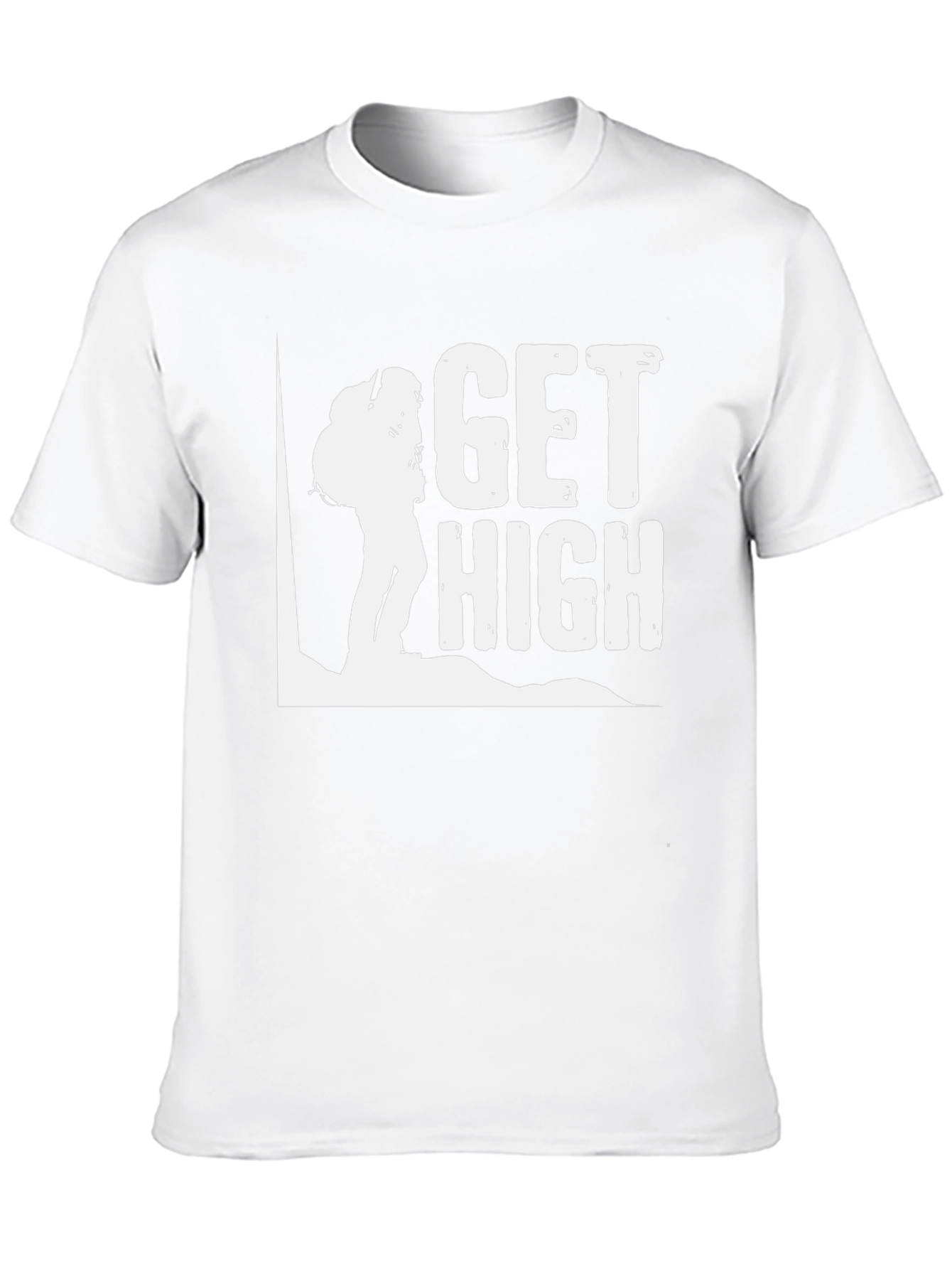 Get High Hiking T-Shirt - Adventure Ready