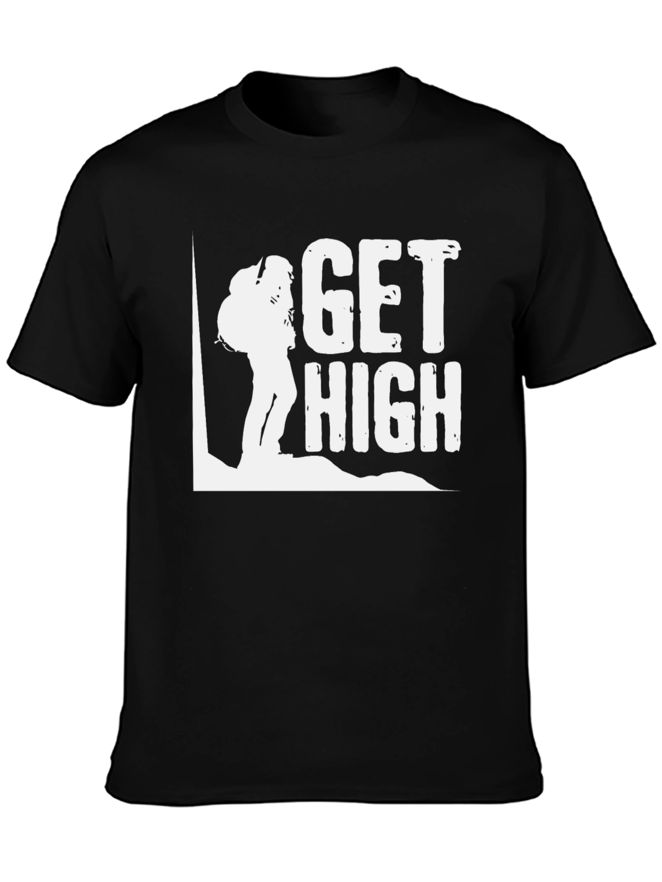 Get High Hiking T-Shirt - Adventure Ready