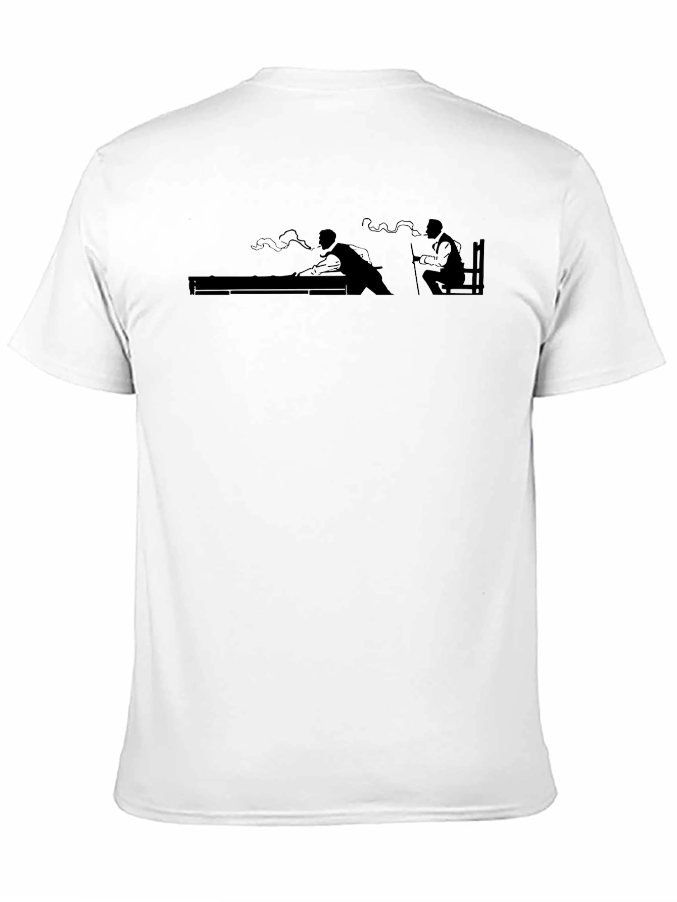 Billiards Graphic Tee - Mens Black T-Shirt