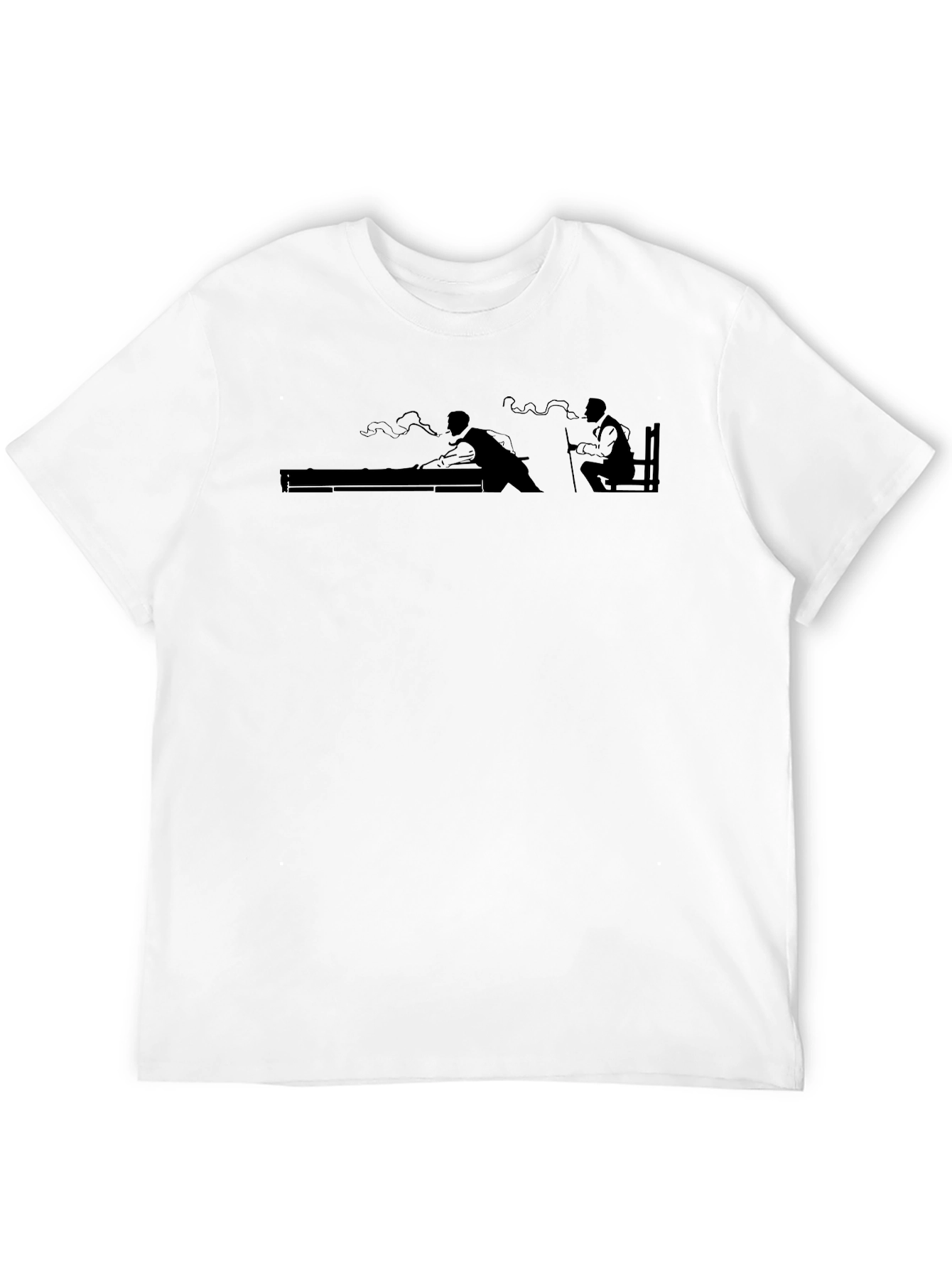 Billiards Graphic Tee - Mens Black T-Shirt
