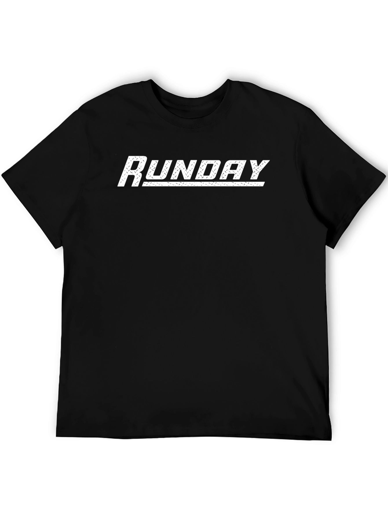 Runday Graphic Tee - Comfortable Black T-Shirt