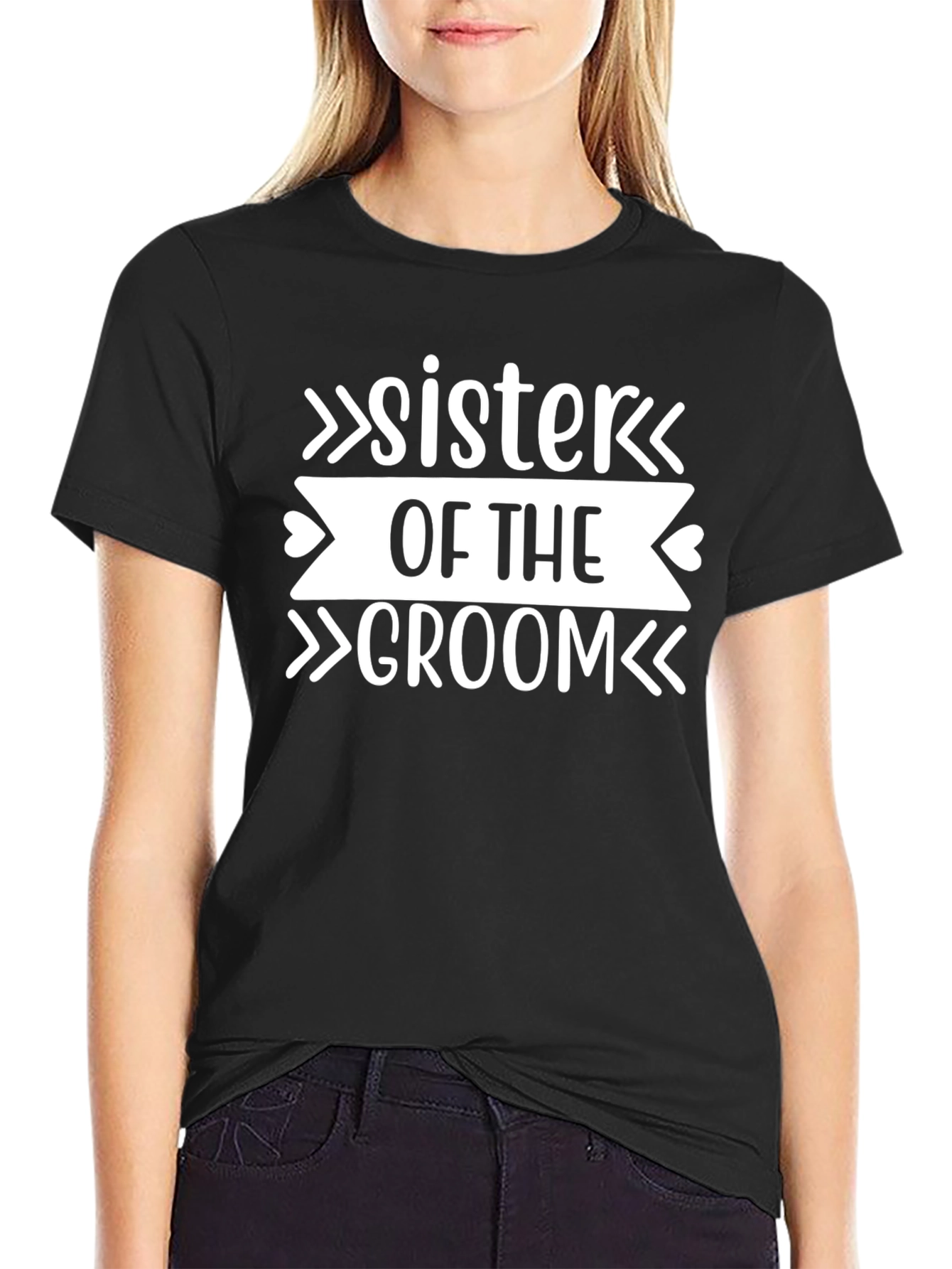 Sister of the Groom T-Shirt - Wedding Party Tee