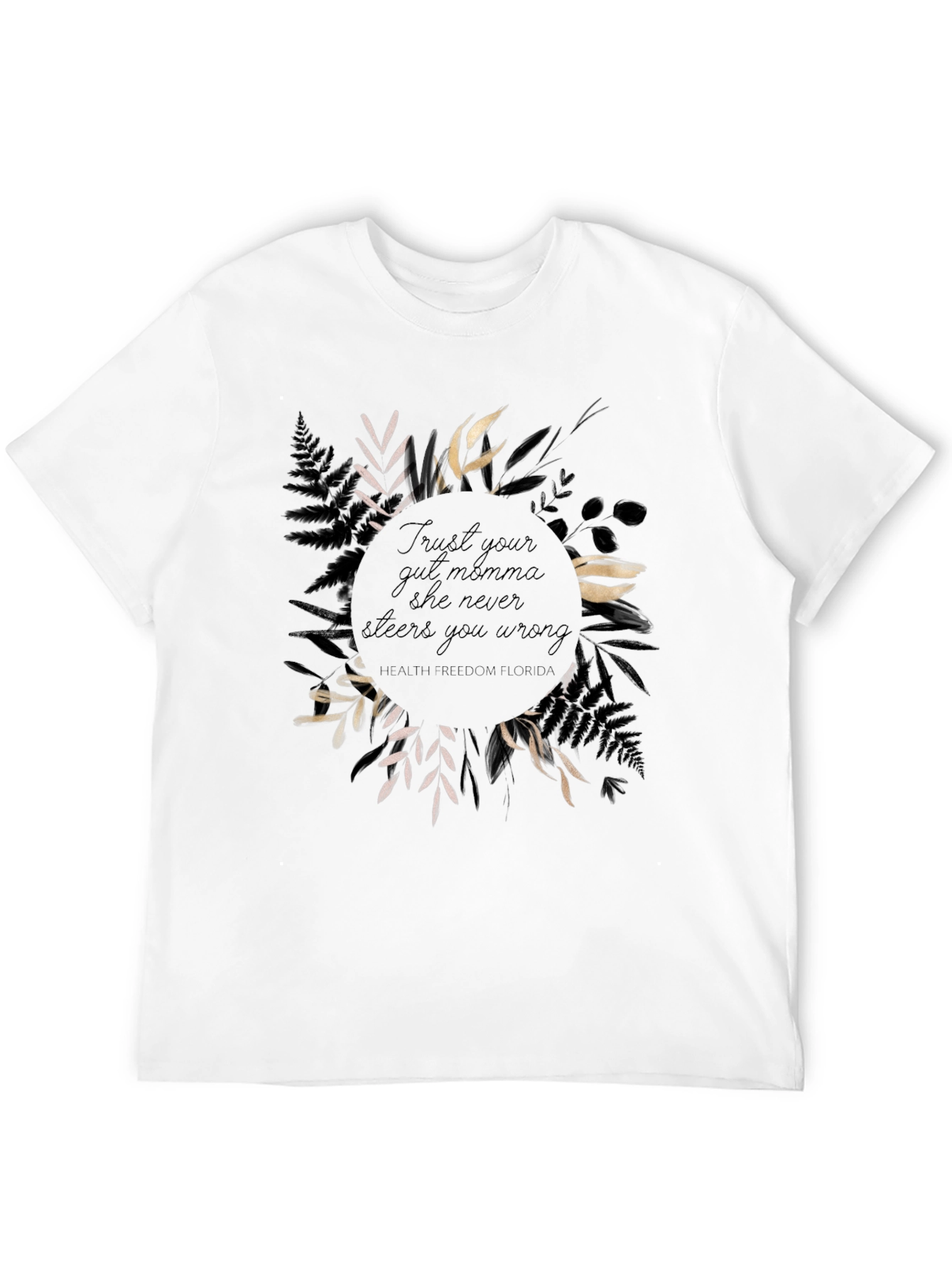 Trust Your Gut Graphic Tee - Relaxed Fit