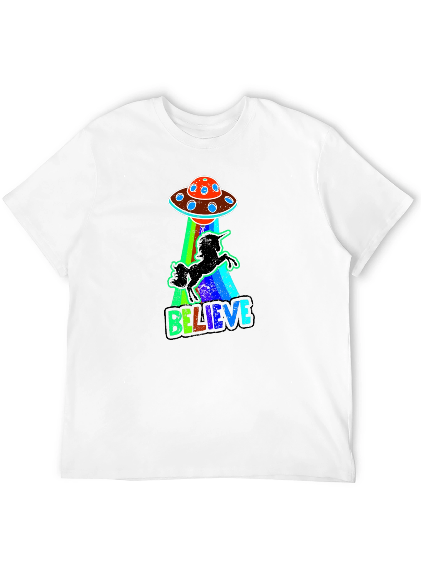 Believe UFO Unicorn T-Shirt