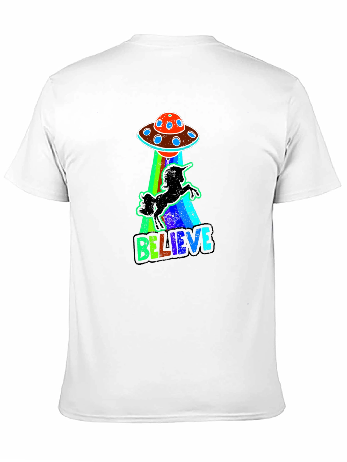 Believe UFO Unicorn T-Shirt