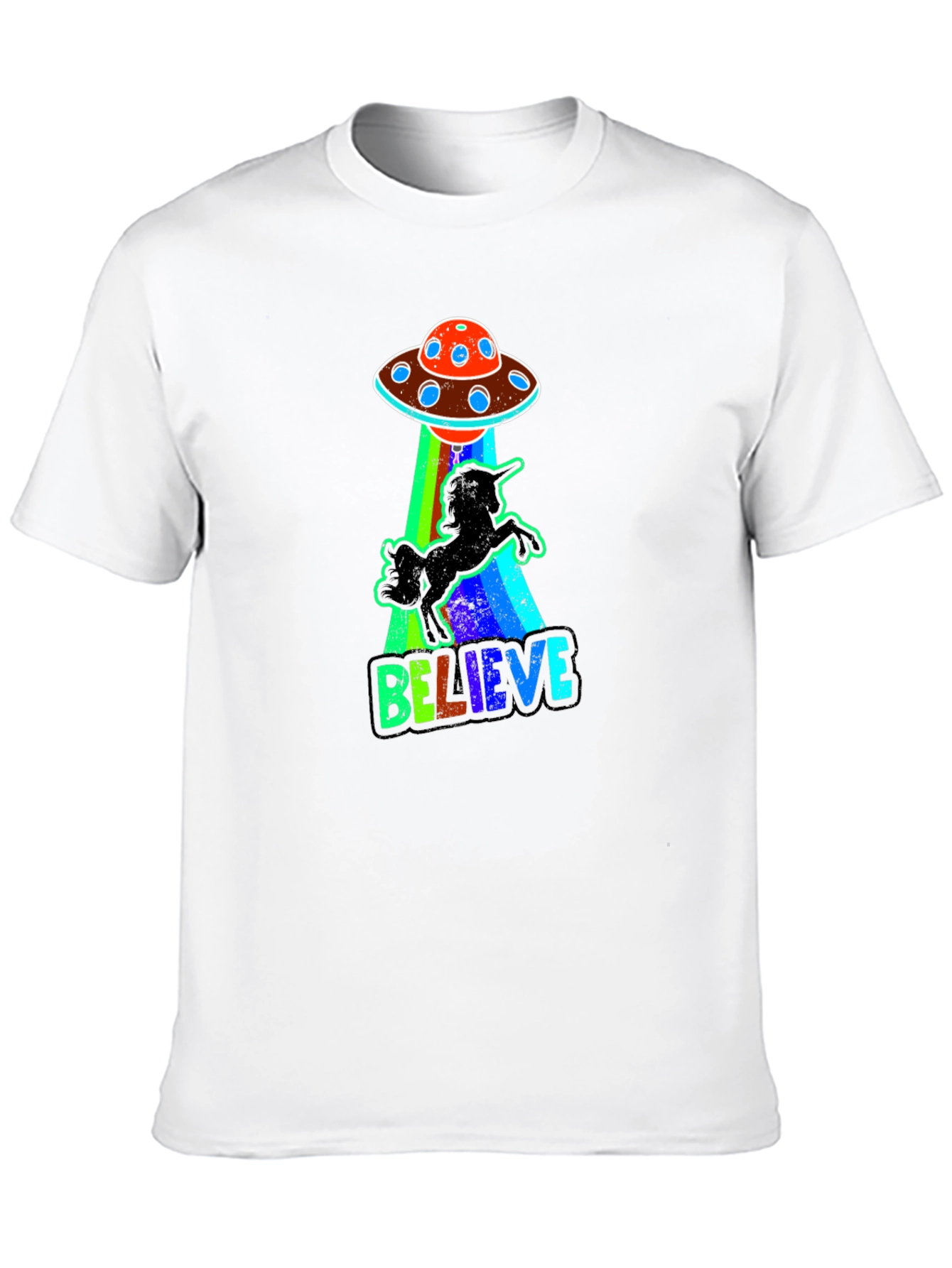 Believe UFO Unicorn T-Shirt