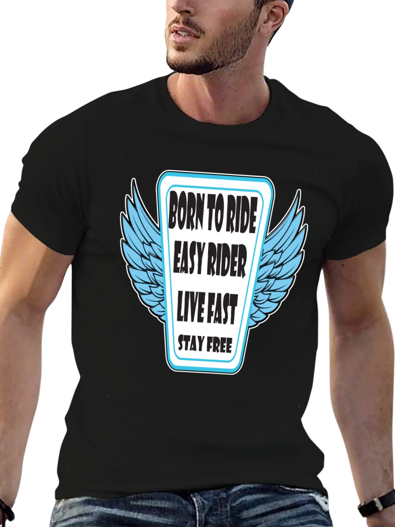 Born to Ride Easy Rider Graphic Tee