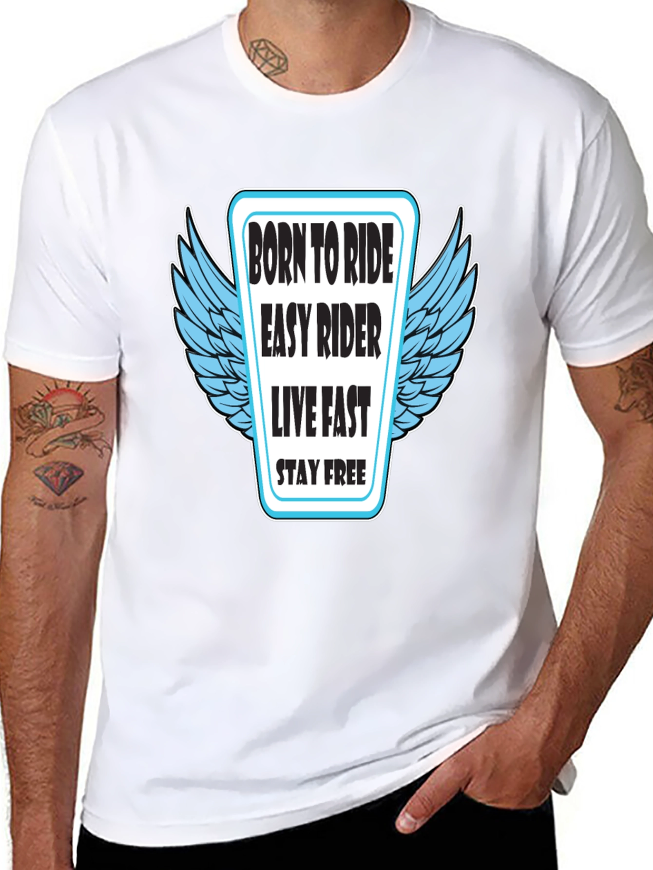 Born to Ride Easy Rider Graphic Tee