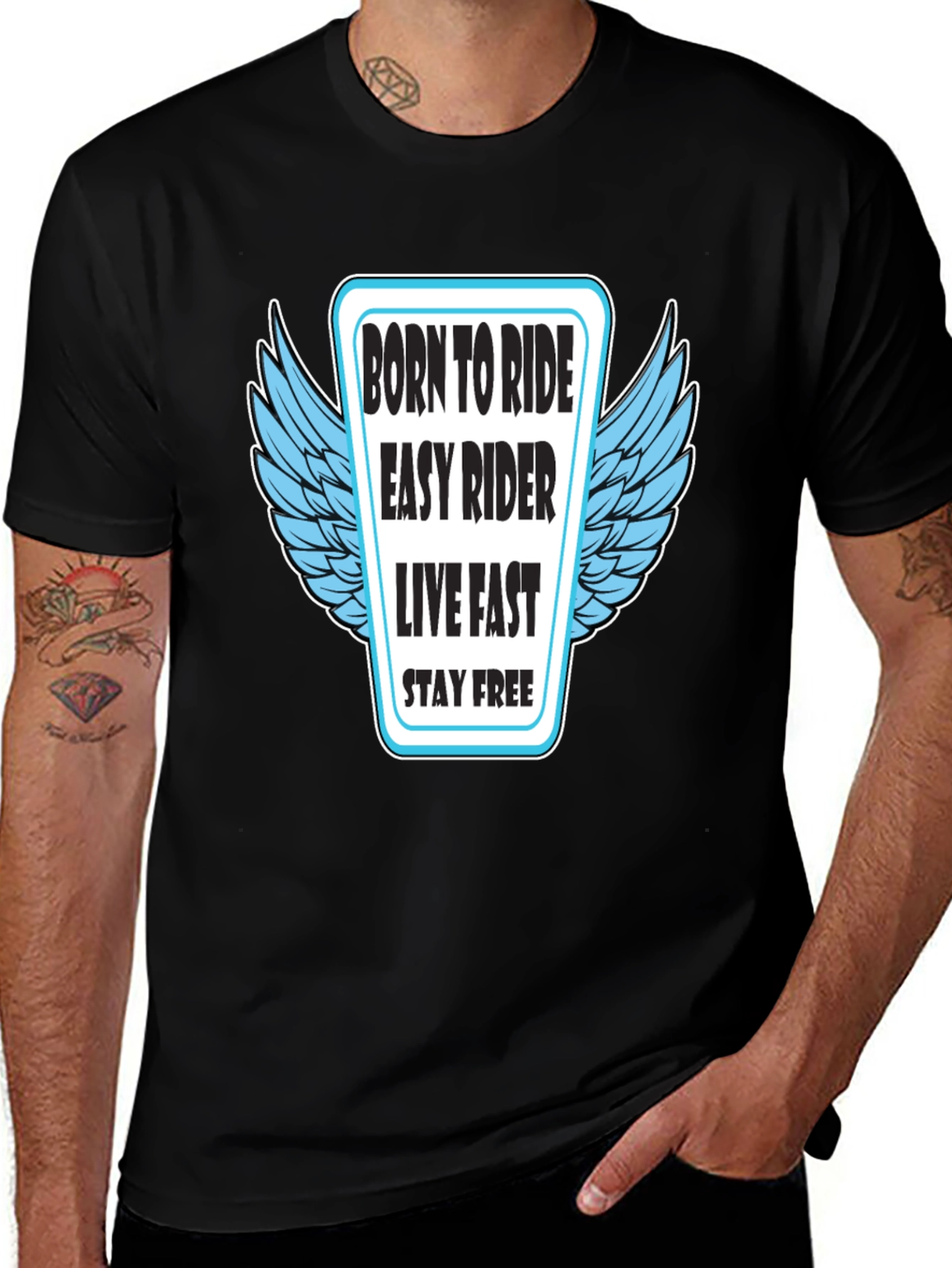 Born to Ride Easy Rider Graphic Tee