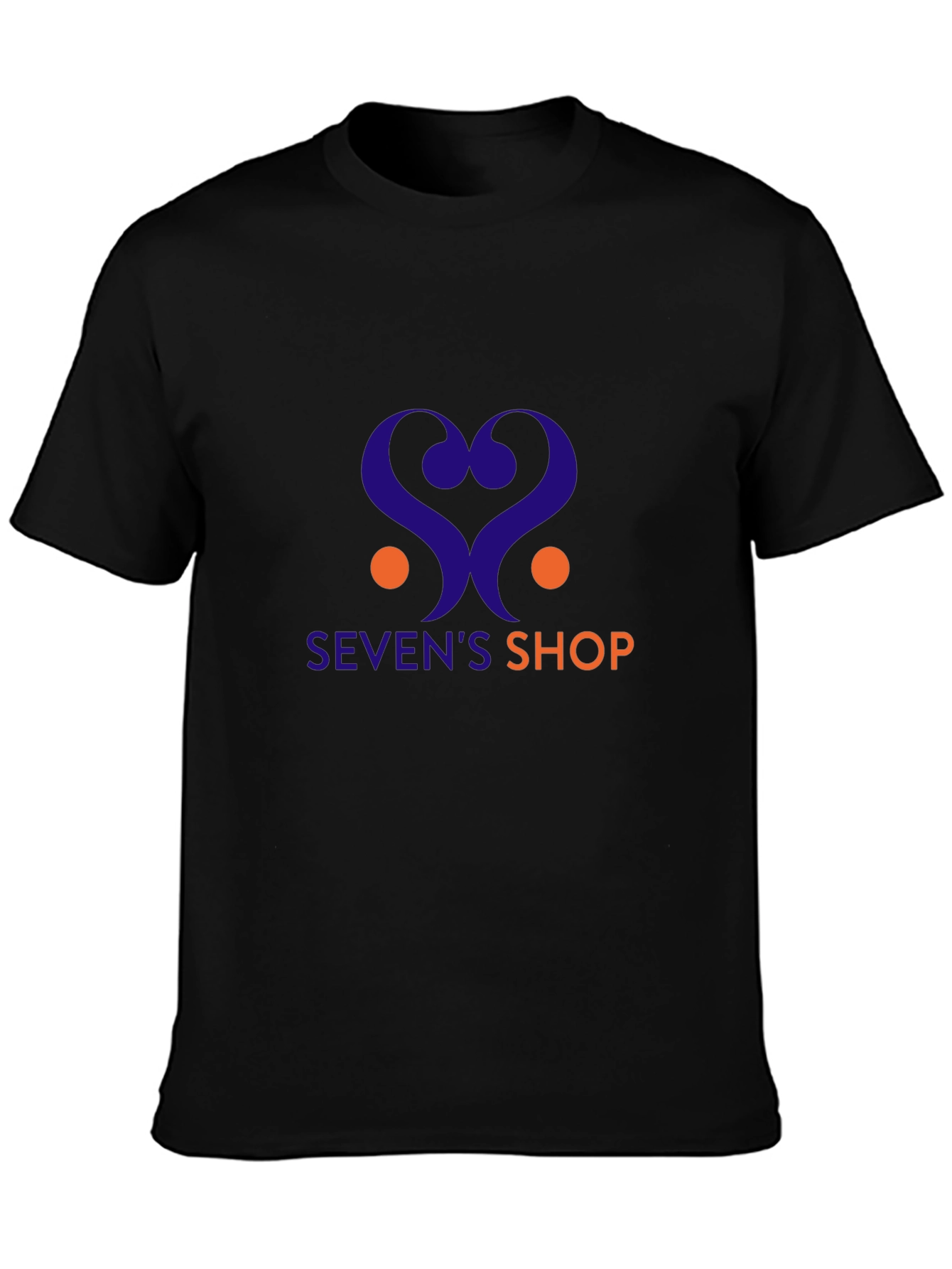 Sevens Shop Black Graphic Tee