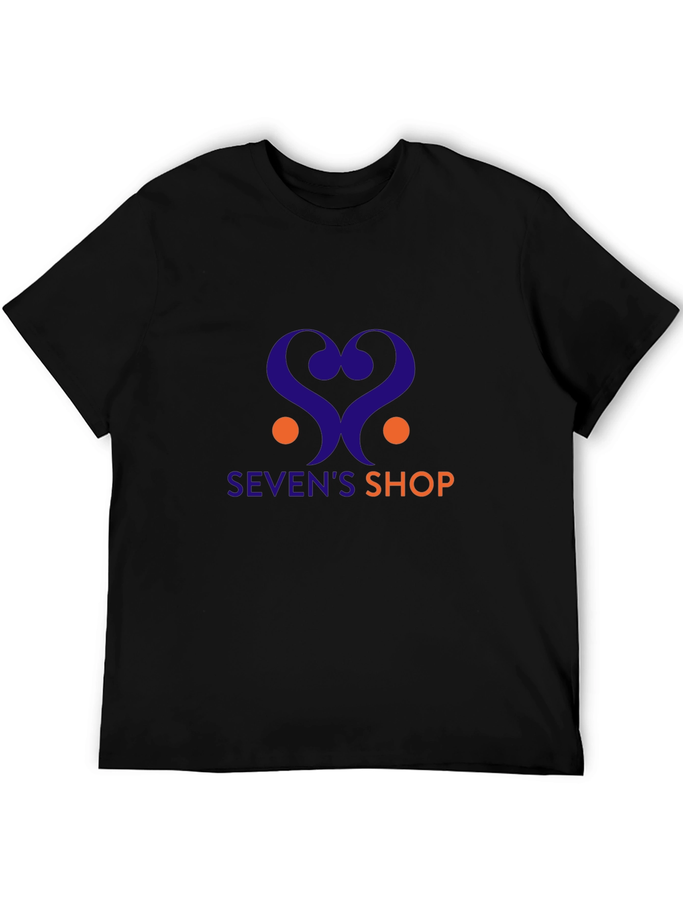 Sevens Shop Black Graphic Tee