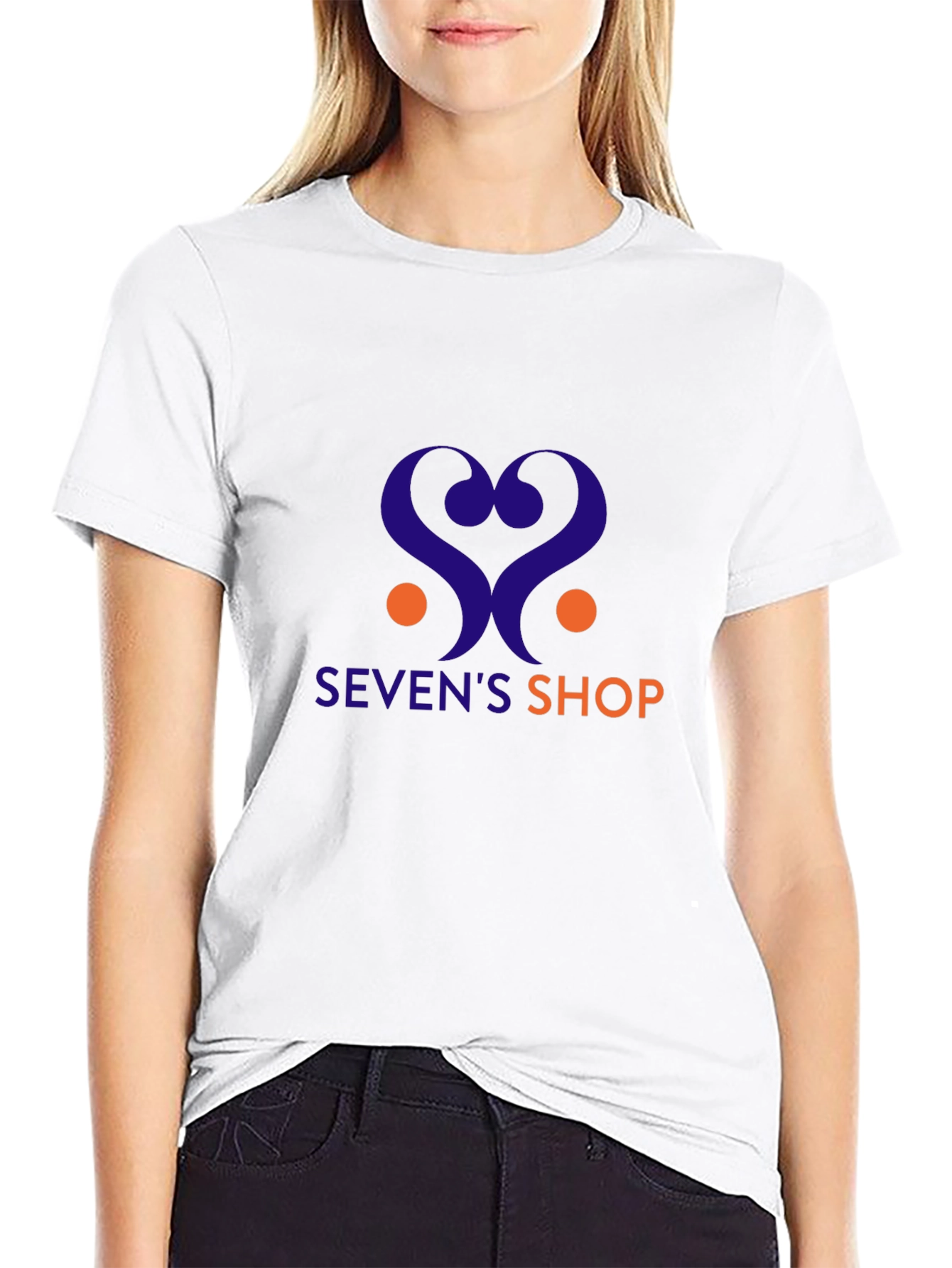 Sevens Shop Black Graphic Tee