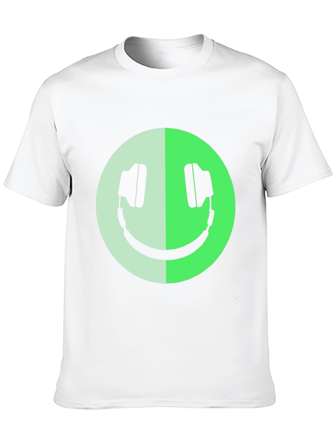 Headphone Smiley Graphic Tee