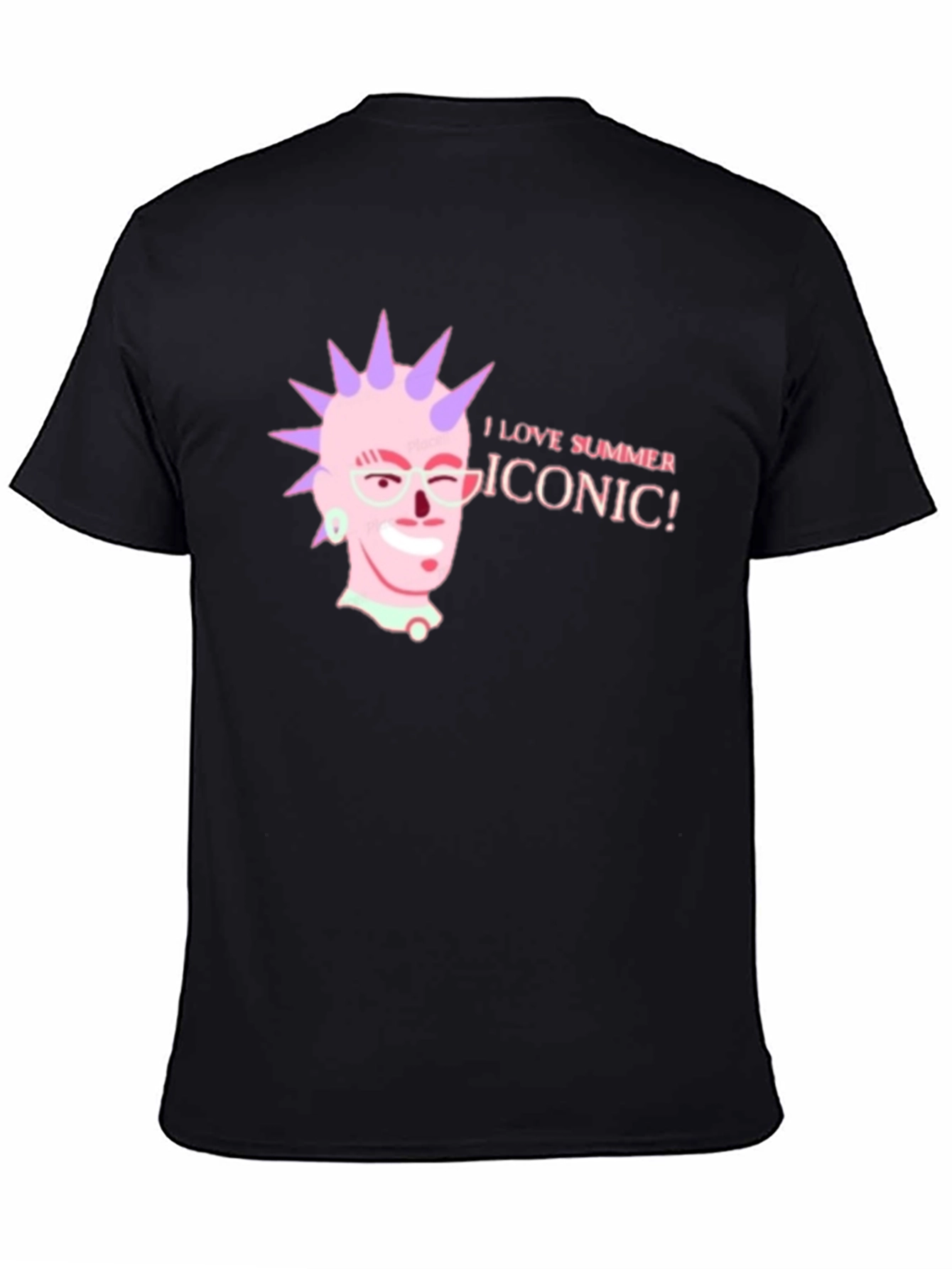 I Love Summer! Iconic Black T-Shirt