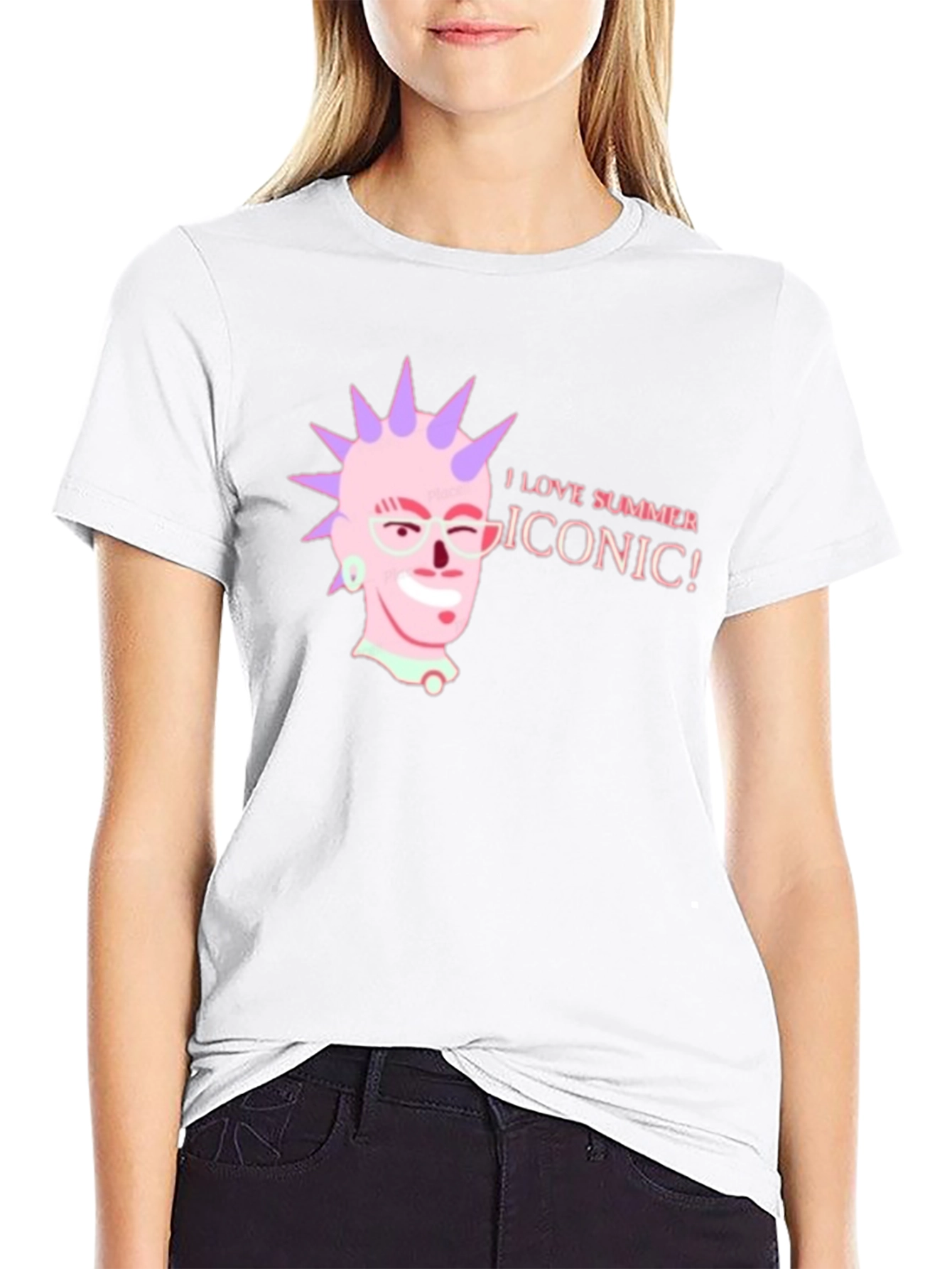 I Love Summer! Iconic Black T-Shirt