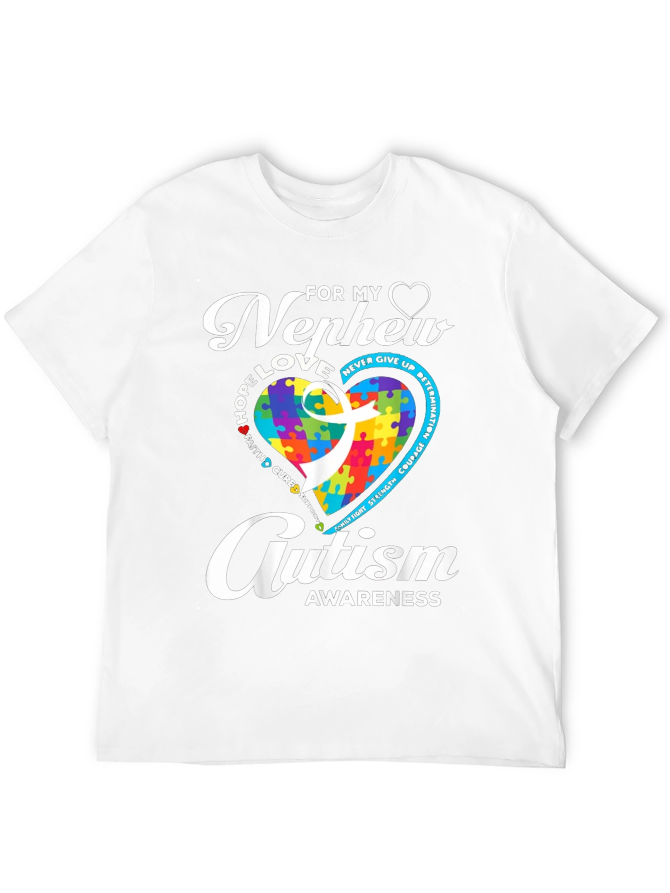 Autism Awareness Nephew T-Shirt