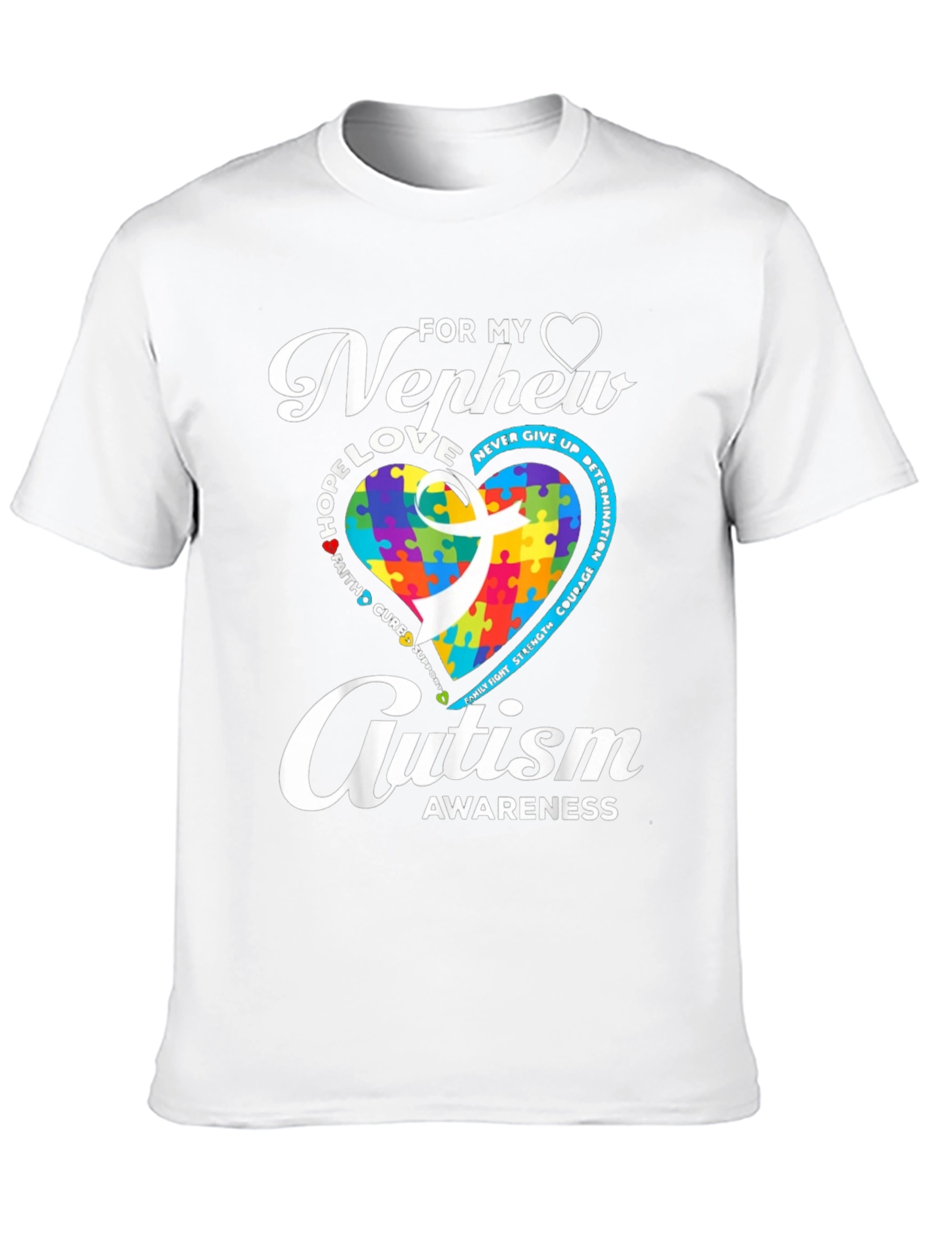 Autism Awareness Nephew T-Shirt