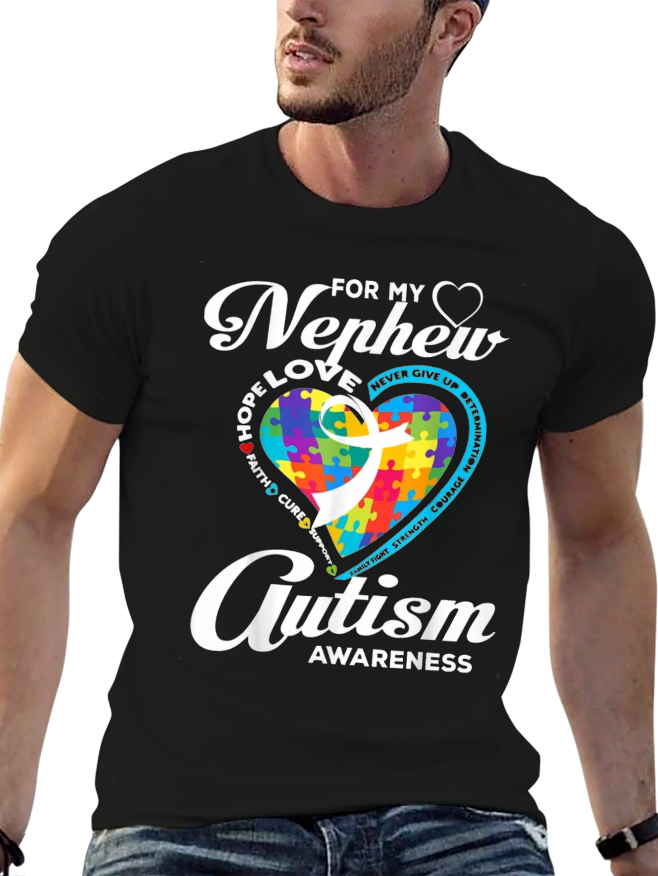 Autism Awareness Nephew T-Shirt