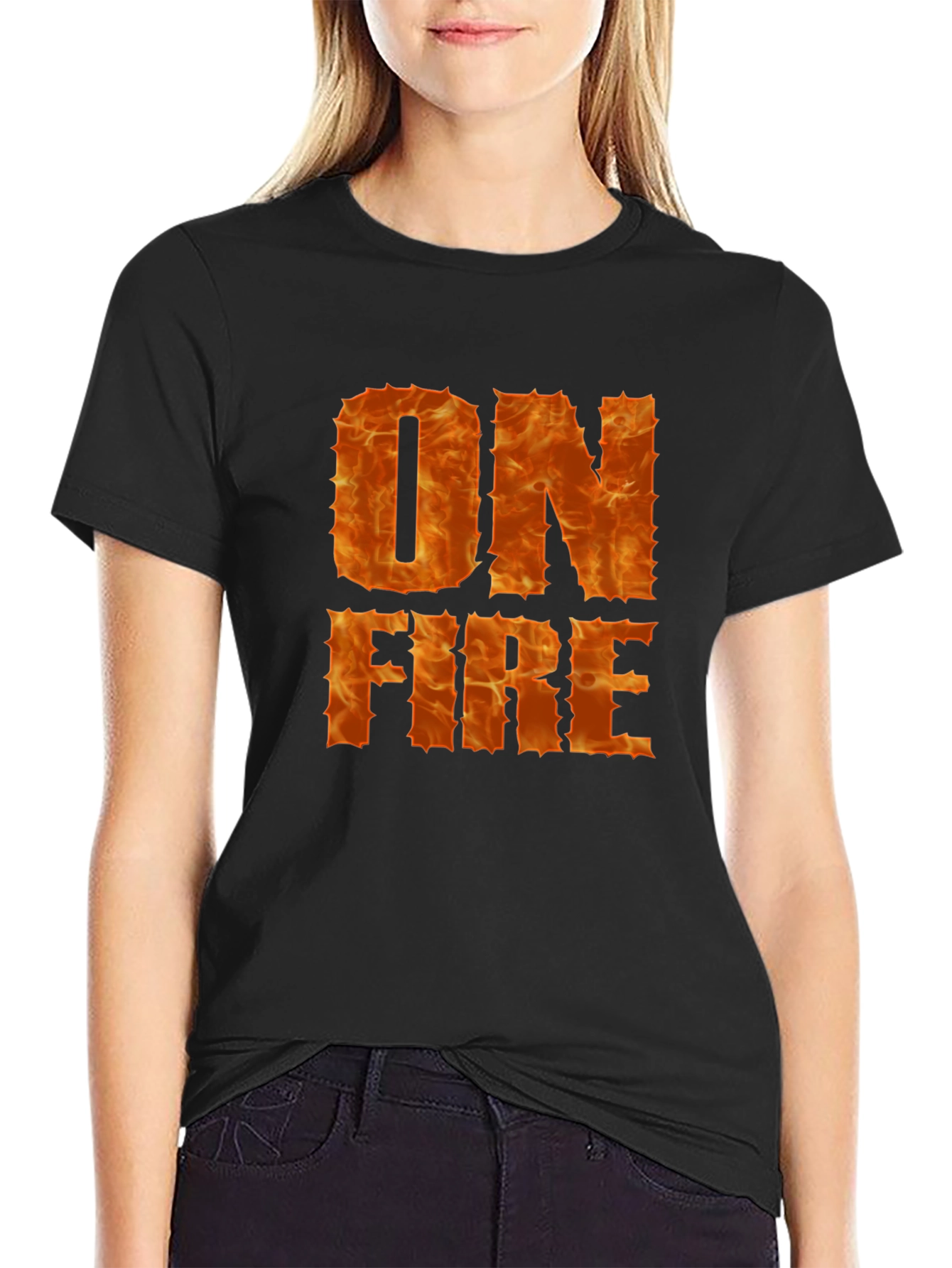 On Fire T-Shirt - Bold Graphic Tee