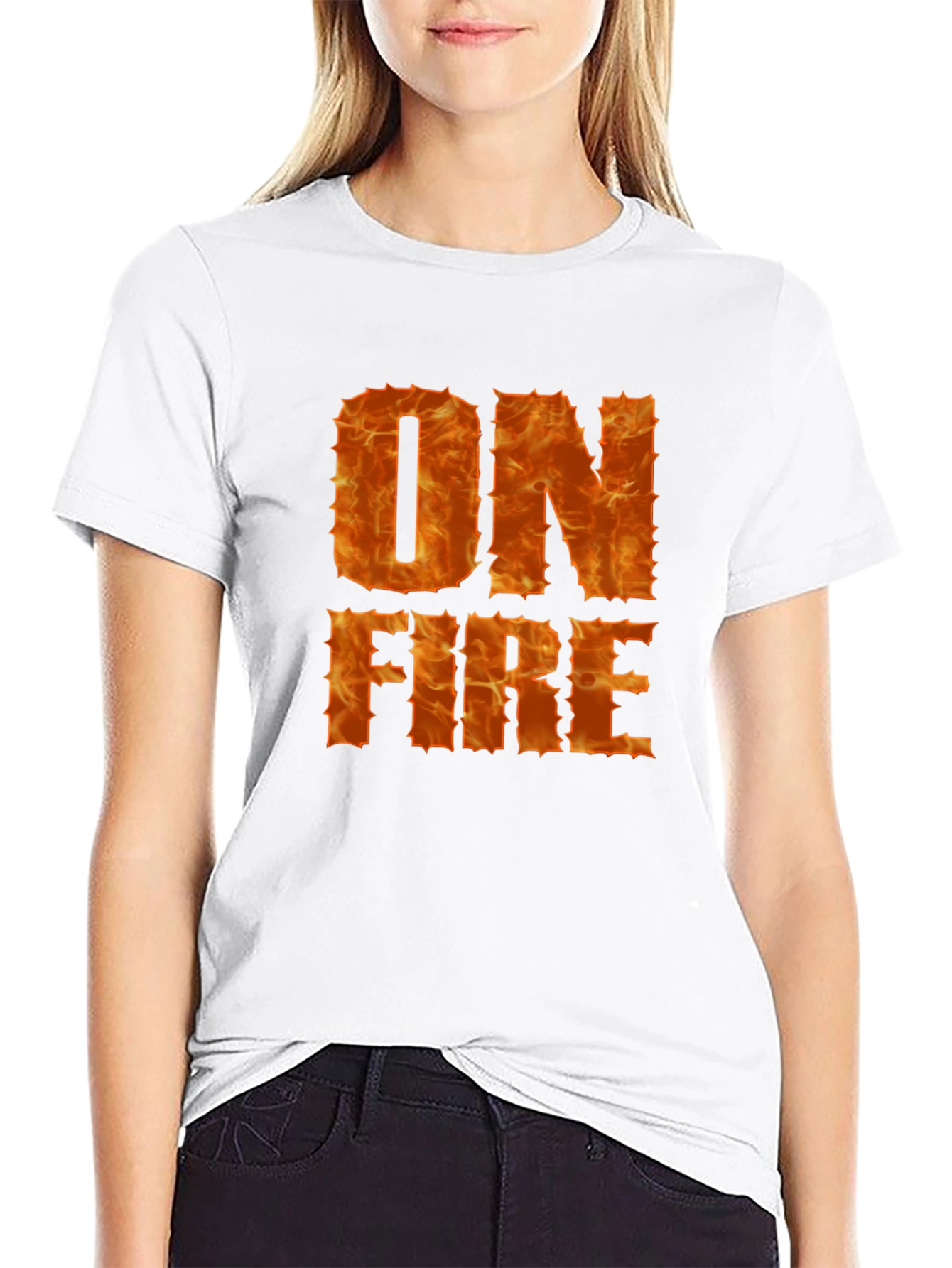 On Fire T-Shirt - Bold Graphic Tee