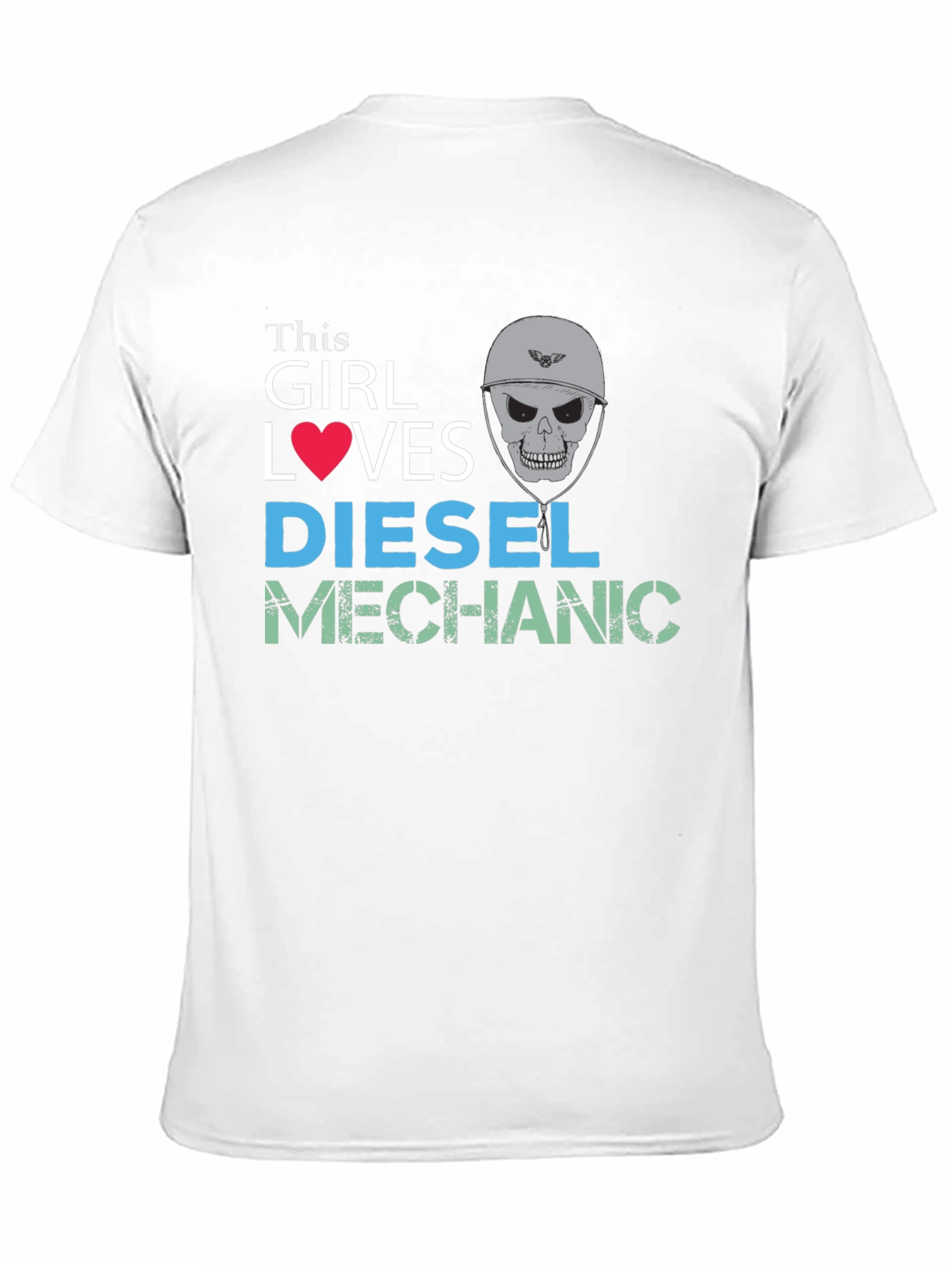Diesel Mechanic Girl T-Shirt