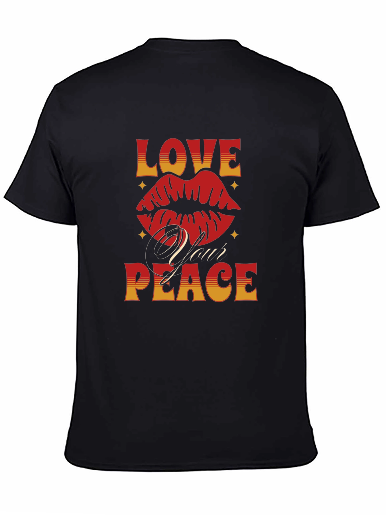 Love Your Peace Graphic Tee - Black