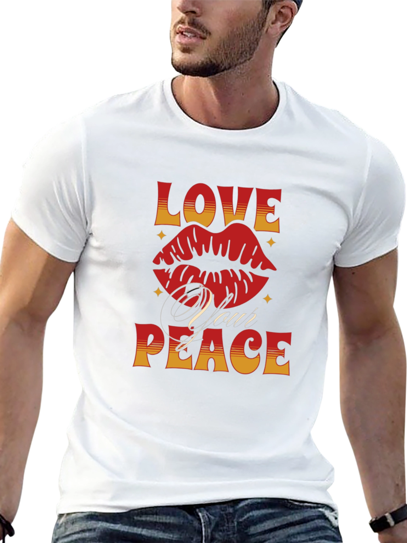 Love Your Peace Graphic Tee - Black