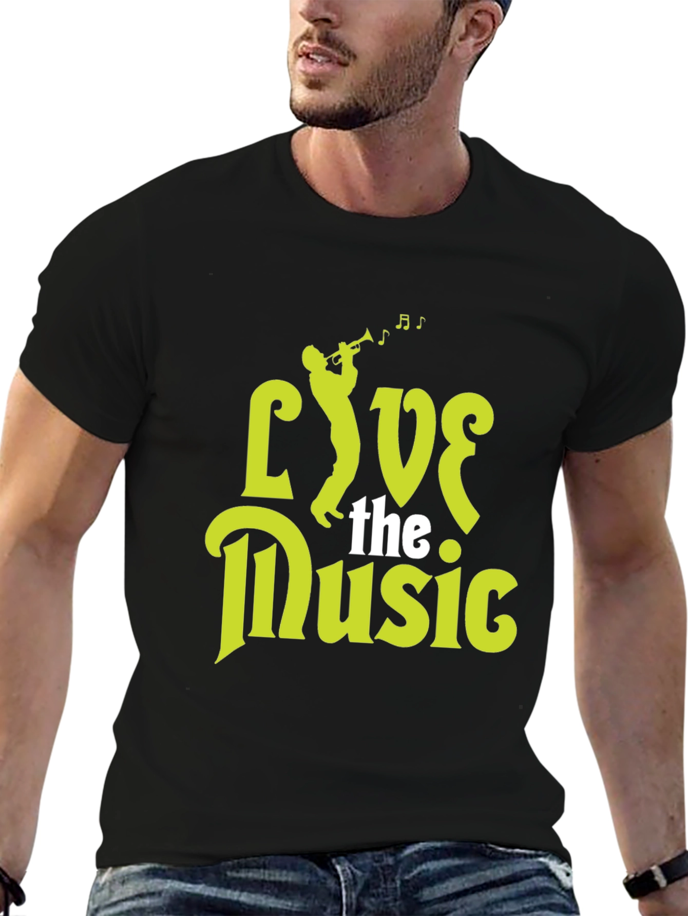 Live The Music Graphic Tee