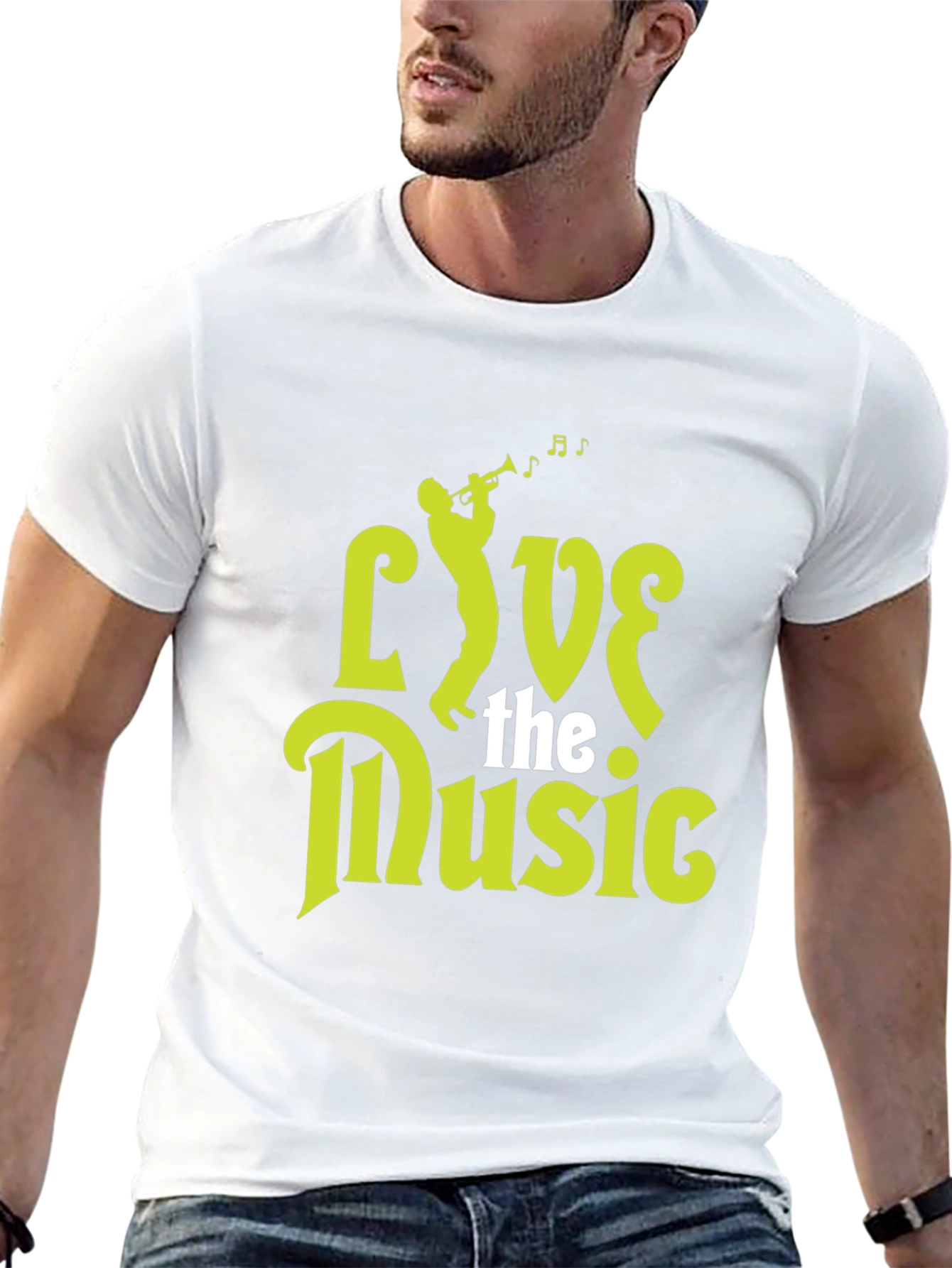 Live The Music Graphic Tee