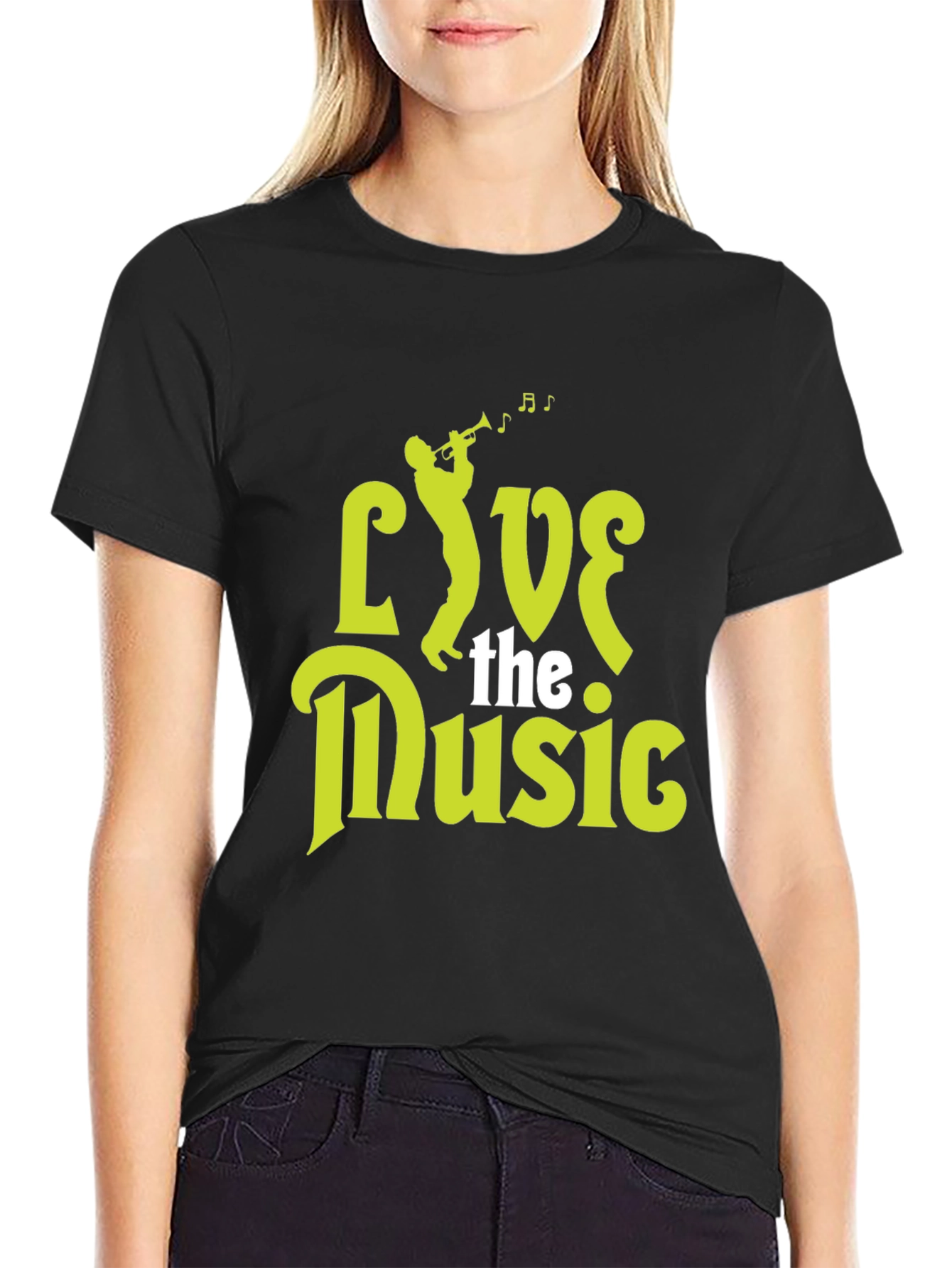 Live The Music Graphic Tee