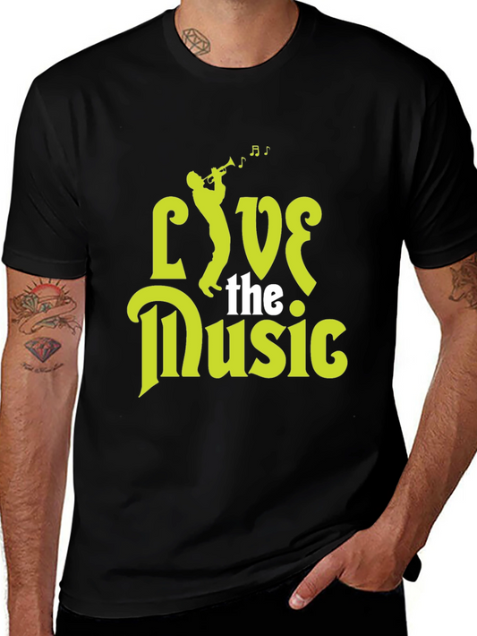 Live The Music Graphic Tee