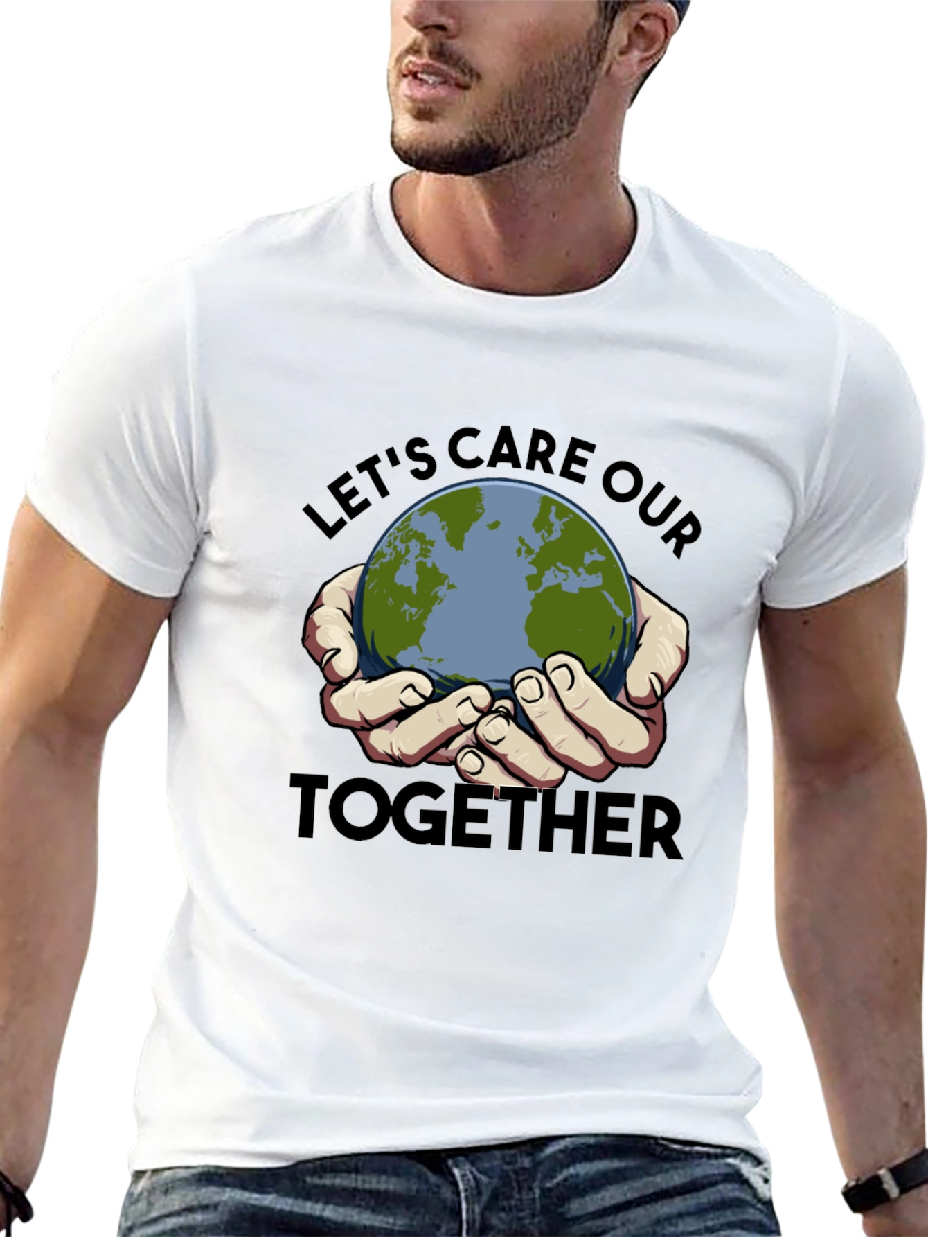 Earth Care Graphic Tee - Environmental Awareness T-Shirt
