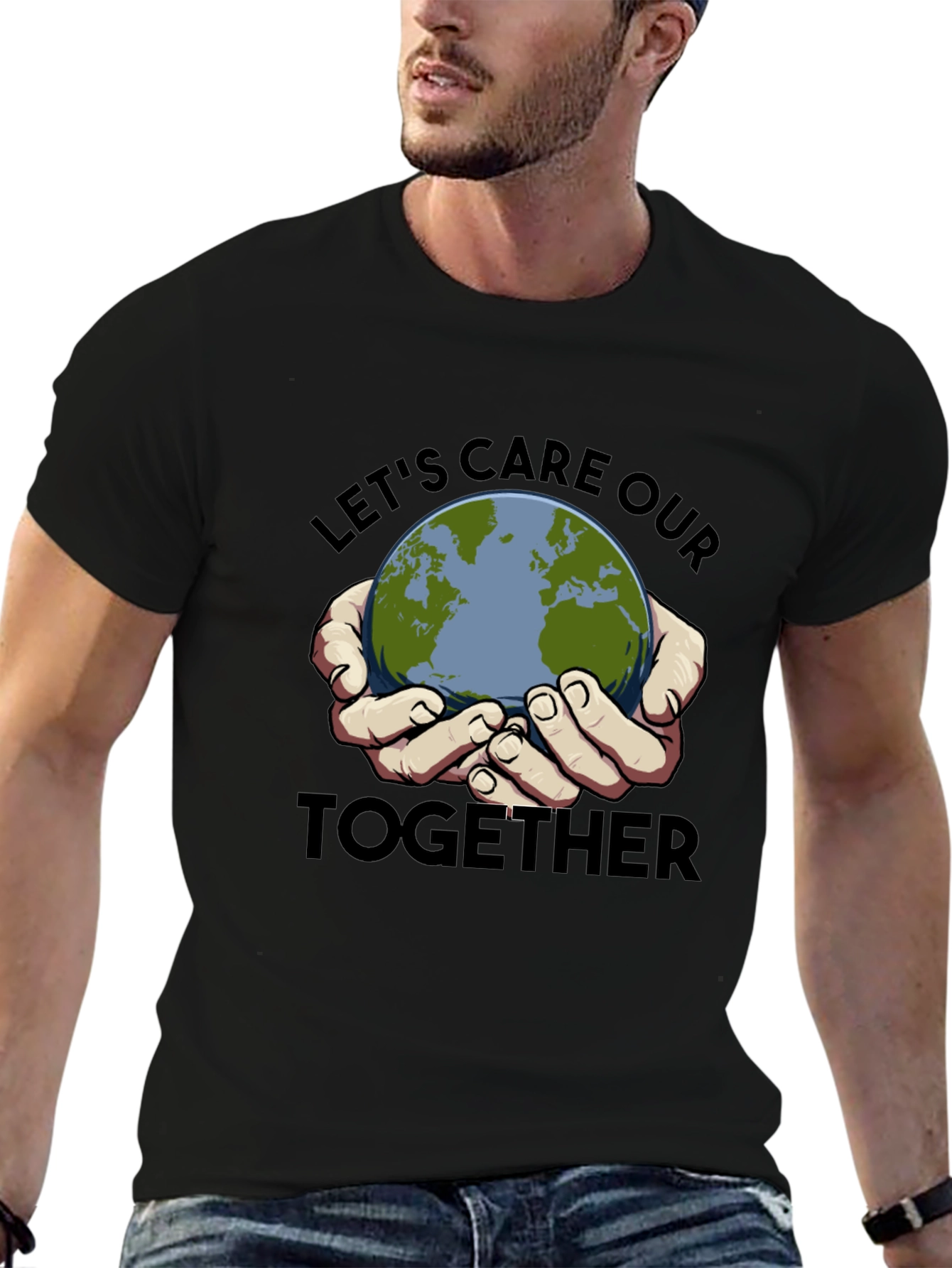 Earth Care Graphic Tee - Environmental Awareness T-Shirt
