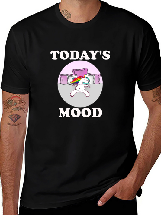 Todays Mood Unicorn T-Shirt - Lazy Day Tee