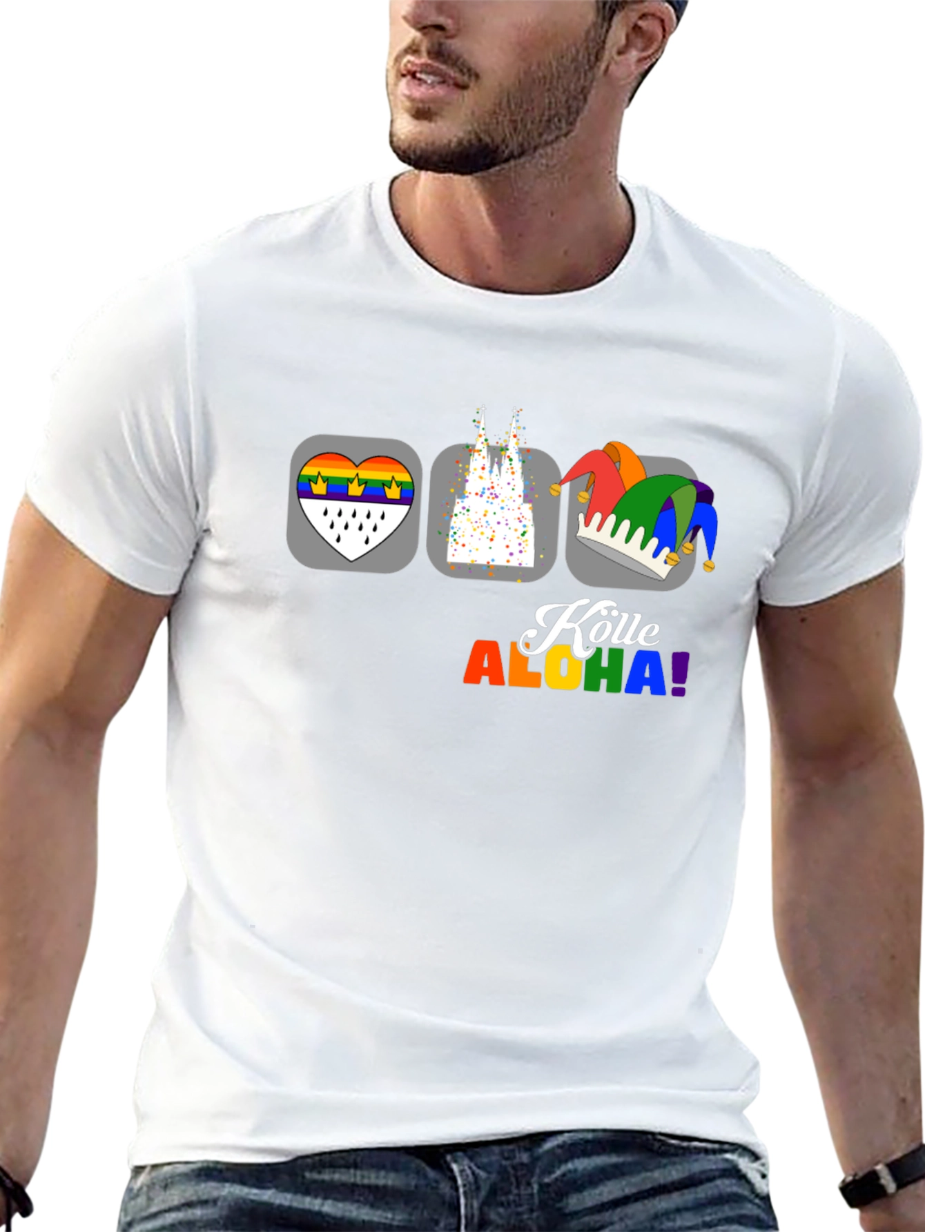 Köln Pride Rainbow T-Shirt - Unisex