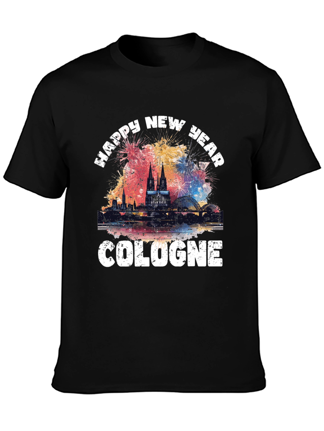 Cologne Happy New Year T-Shirt